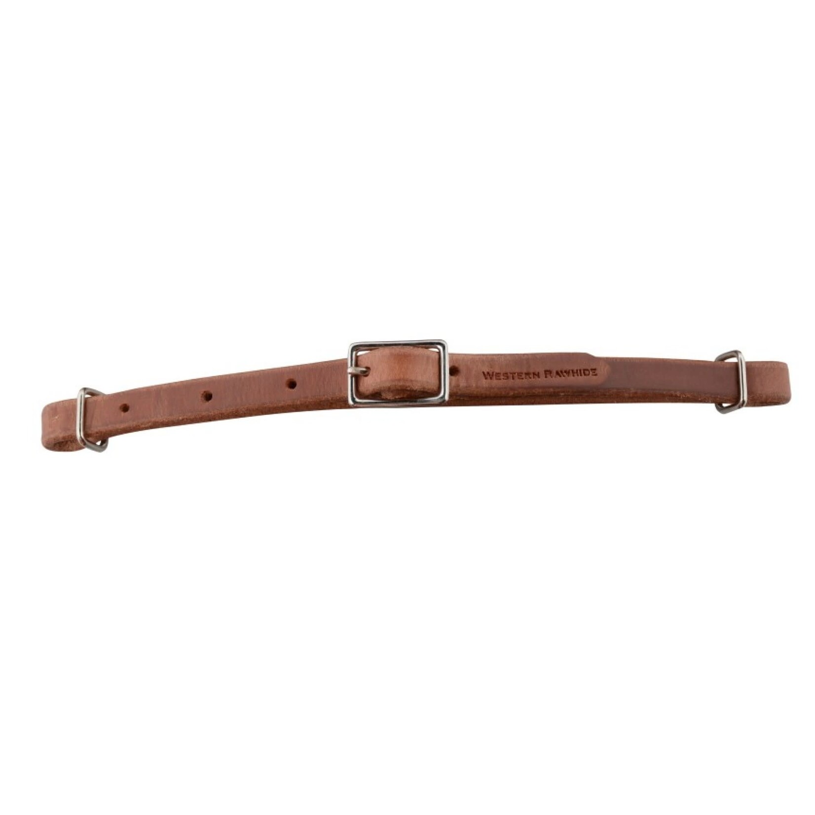 Western Rawhide Leather Curb Strap