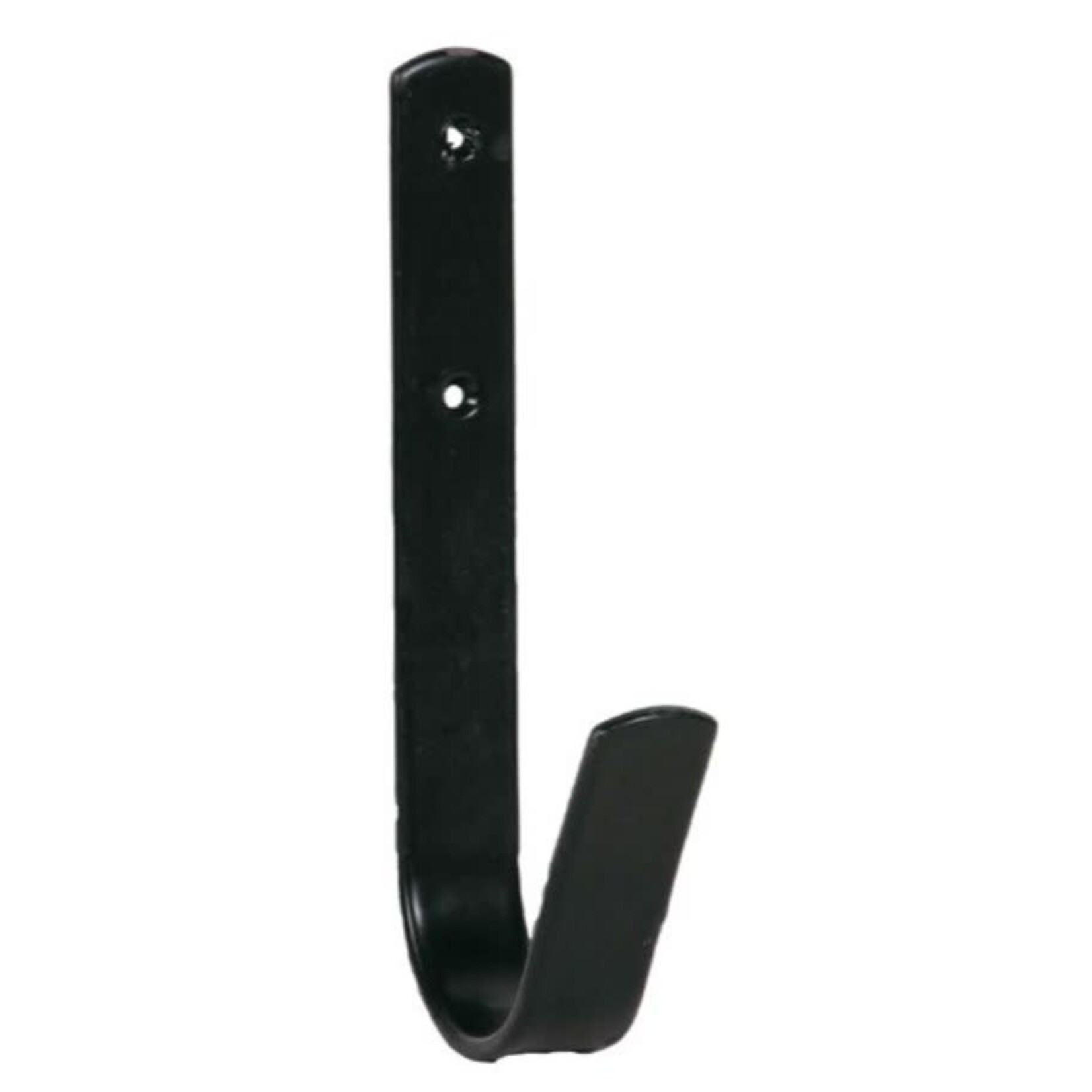Centurion Supply Large Black Hook - 1" Wide x 9" High - Screw On