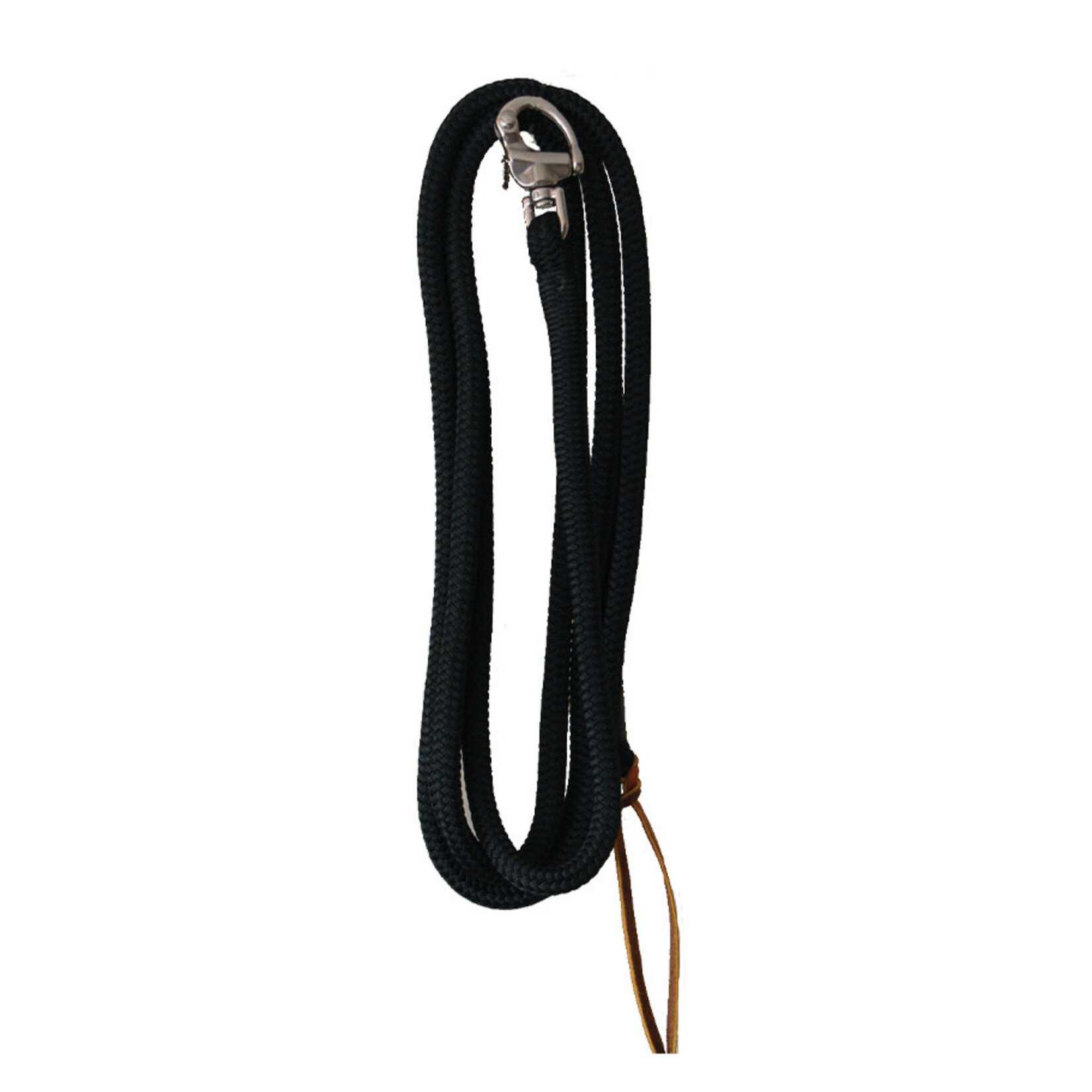 Burwash Horse Gear Kanga Horseman Lead - Stainless Steel Shackle Snap