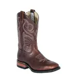Canada West Boots 5575 Men's Canada West Ropers - Fine Rib Outsoles Bulldog Coldbrew/ Barcelona Brown