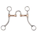 Western Rawhide Brushed Stainless Steel Training/Correction Bit