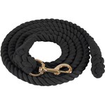 Western Rawhide Cotton Lead Rope with Brass Plated Bolt Snap