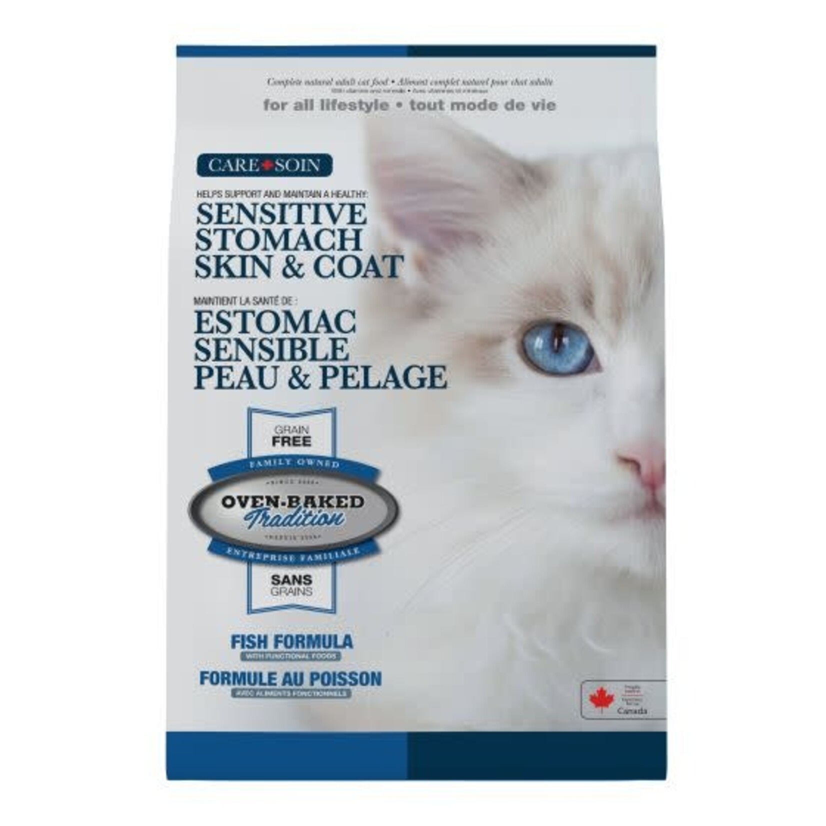 Oven-Baked Tradition OBT Care Line For All Life Stages Grain Free Dry Food - Cat