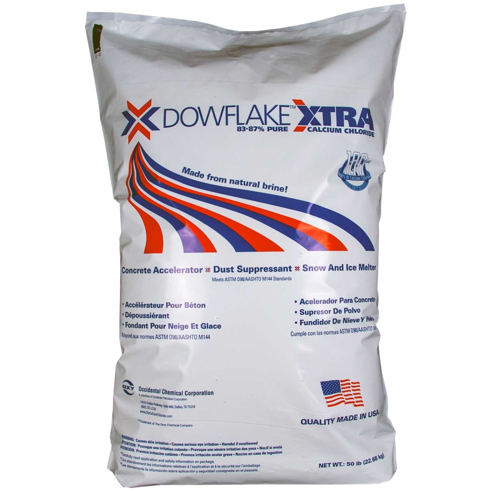 OxyChem Dowflake Xtra Calcium Chloride Flakes