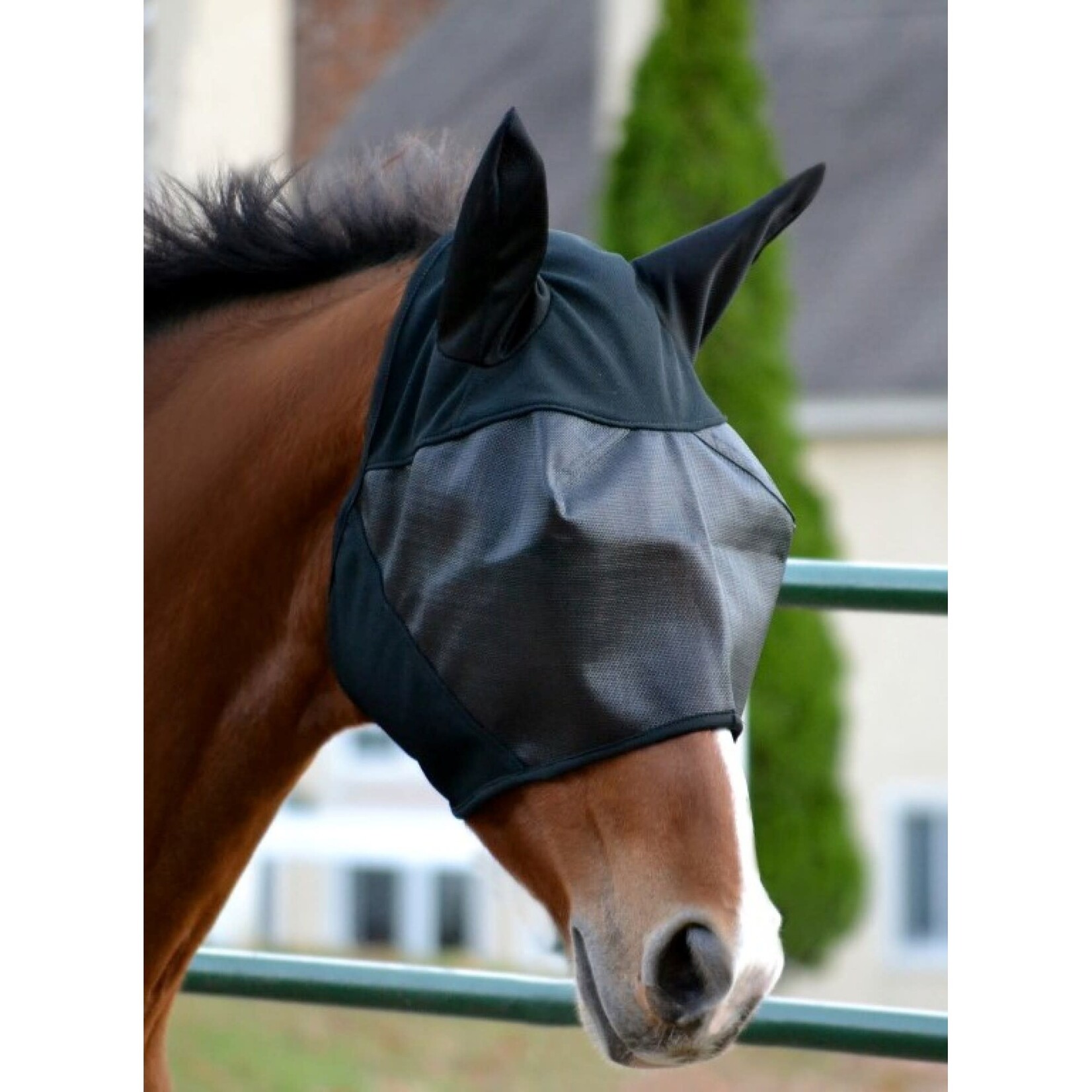 Absorbine Ultrashield Fly Mask With Ears - Size: Horse