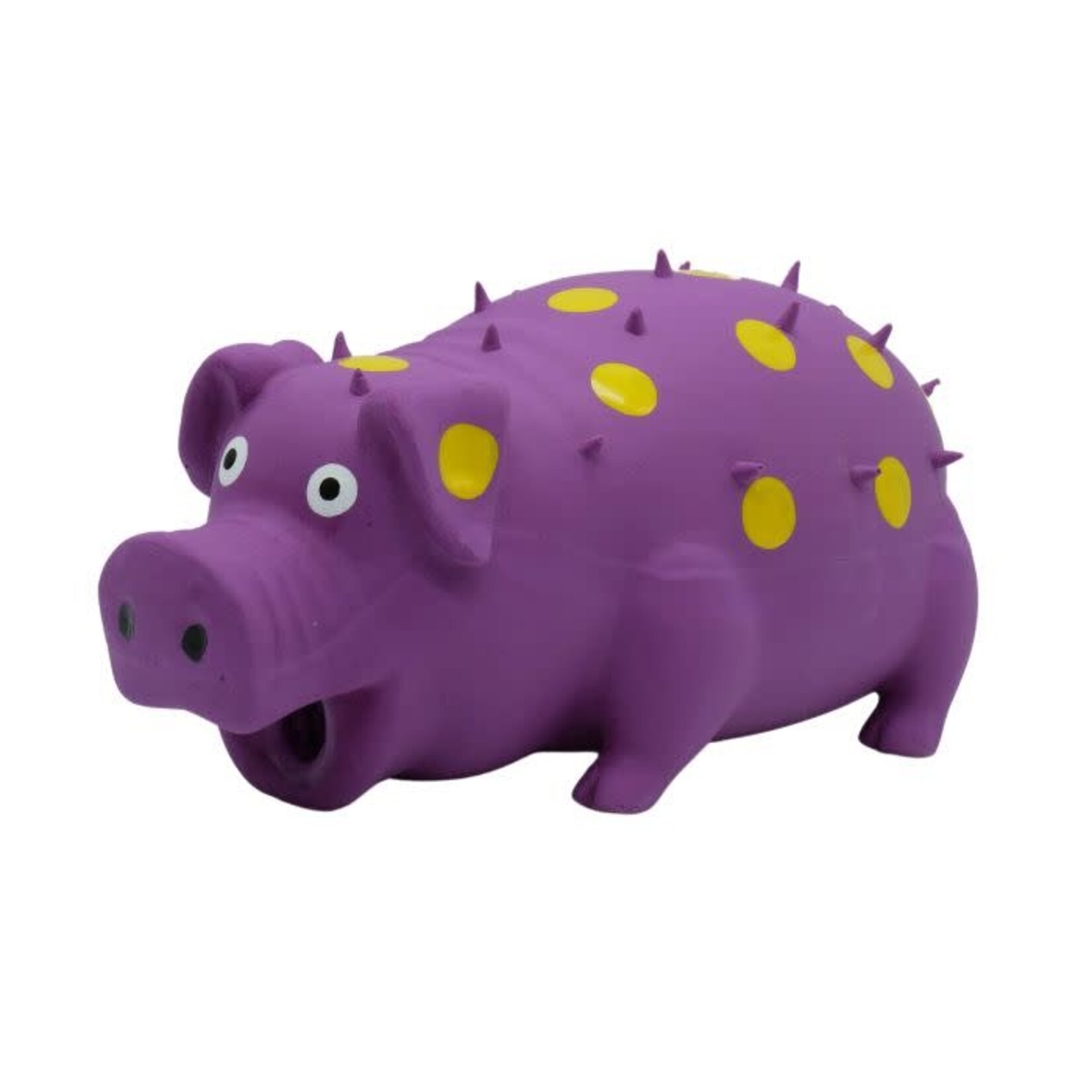 BUD'z Spotted Squeaky Pig Dog Toy