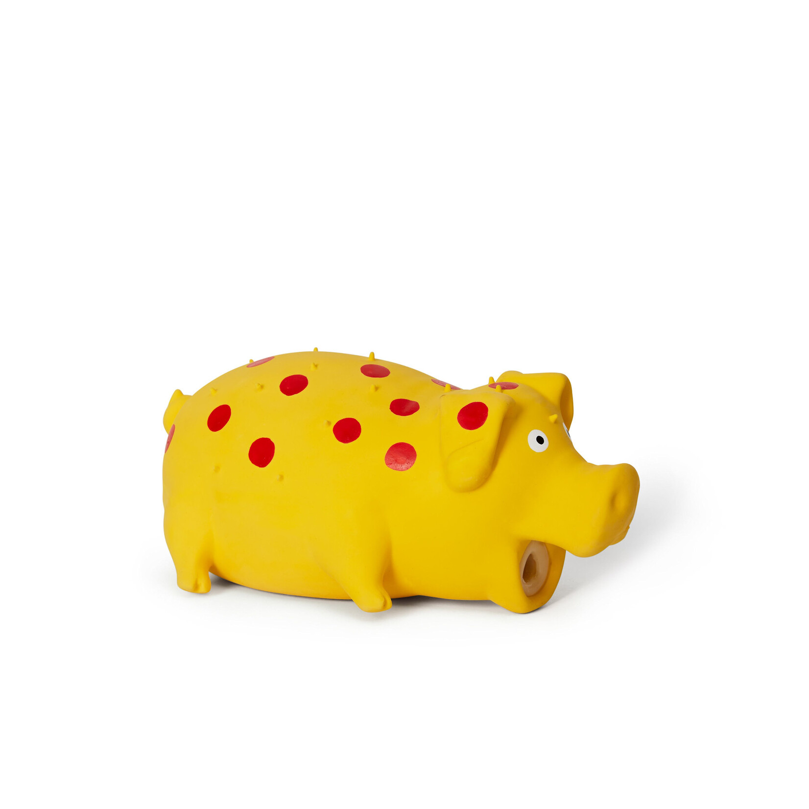 BUD'z Spotted Squeaky Pig Dog Toy