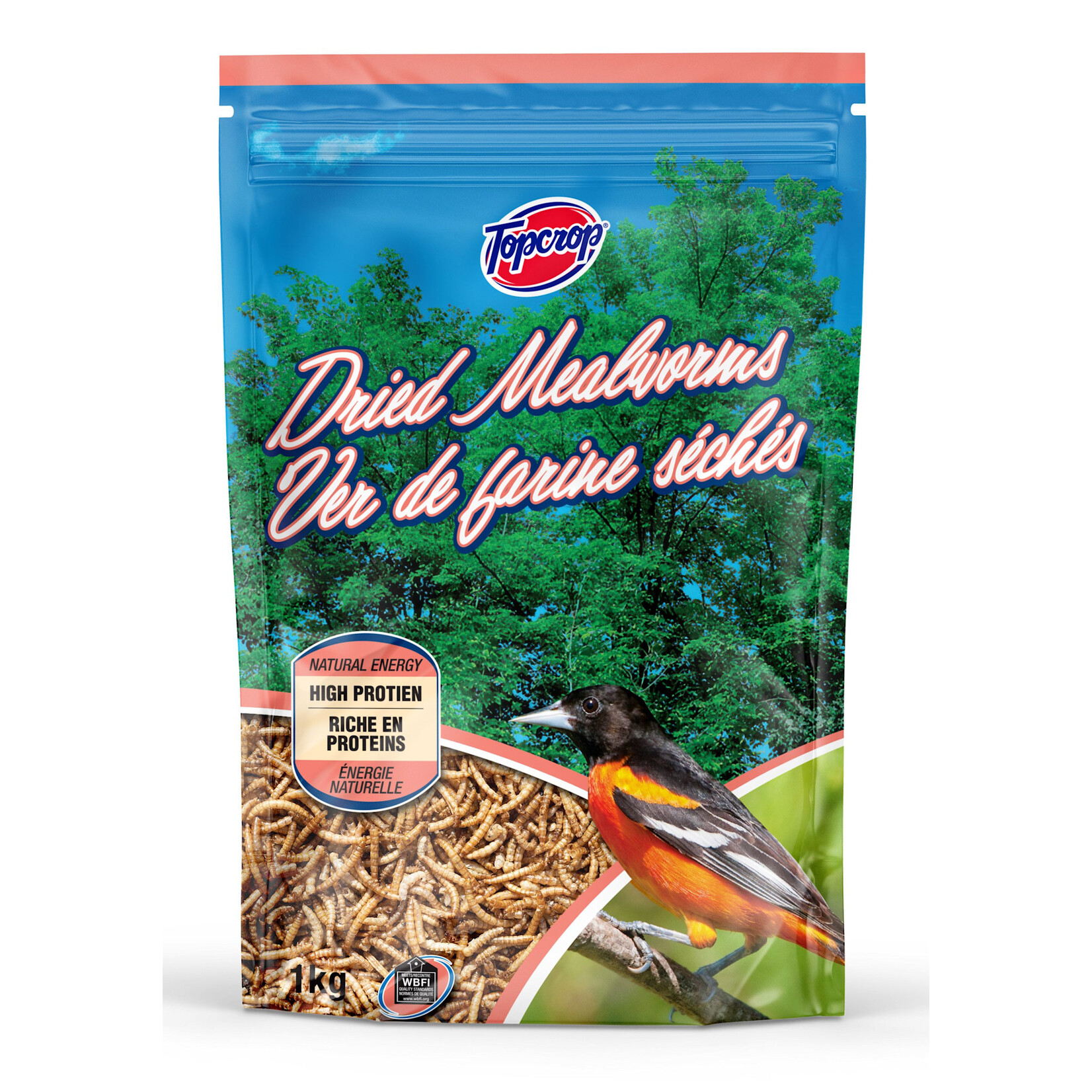 TopCrop Dried Mealworms