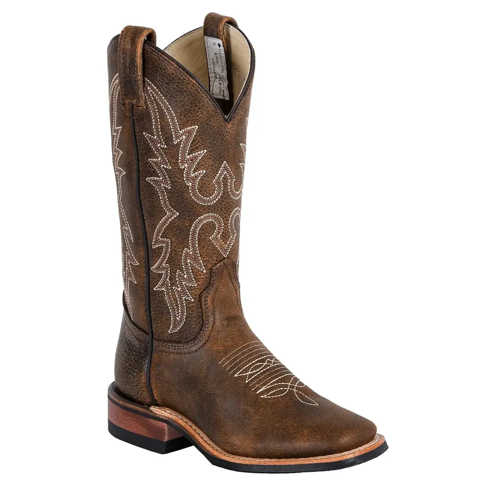 Canada West Boots 4161 Ladies BRAHMA Ropers With Vibram Soles
