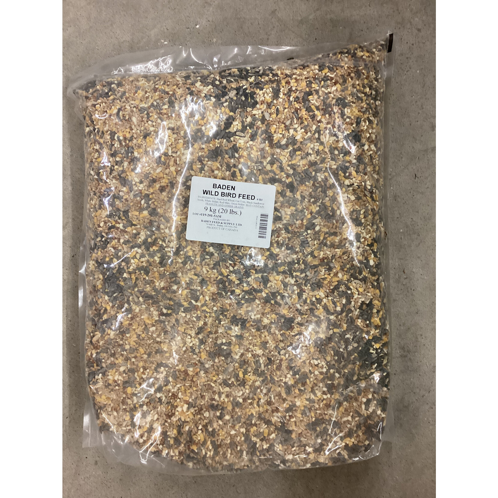 Baden Wild Bird Seed 9kg (20lbs)