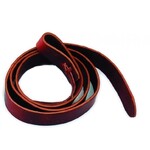 Sierra Leather Tie Strap - Burgundy 1 3/4"