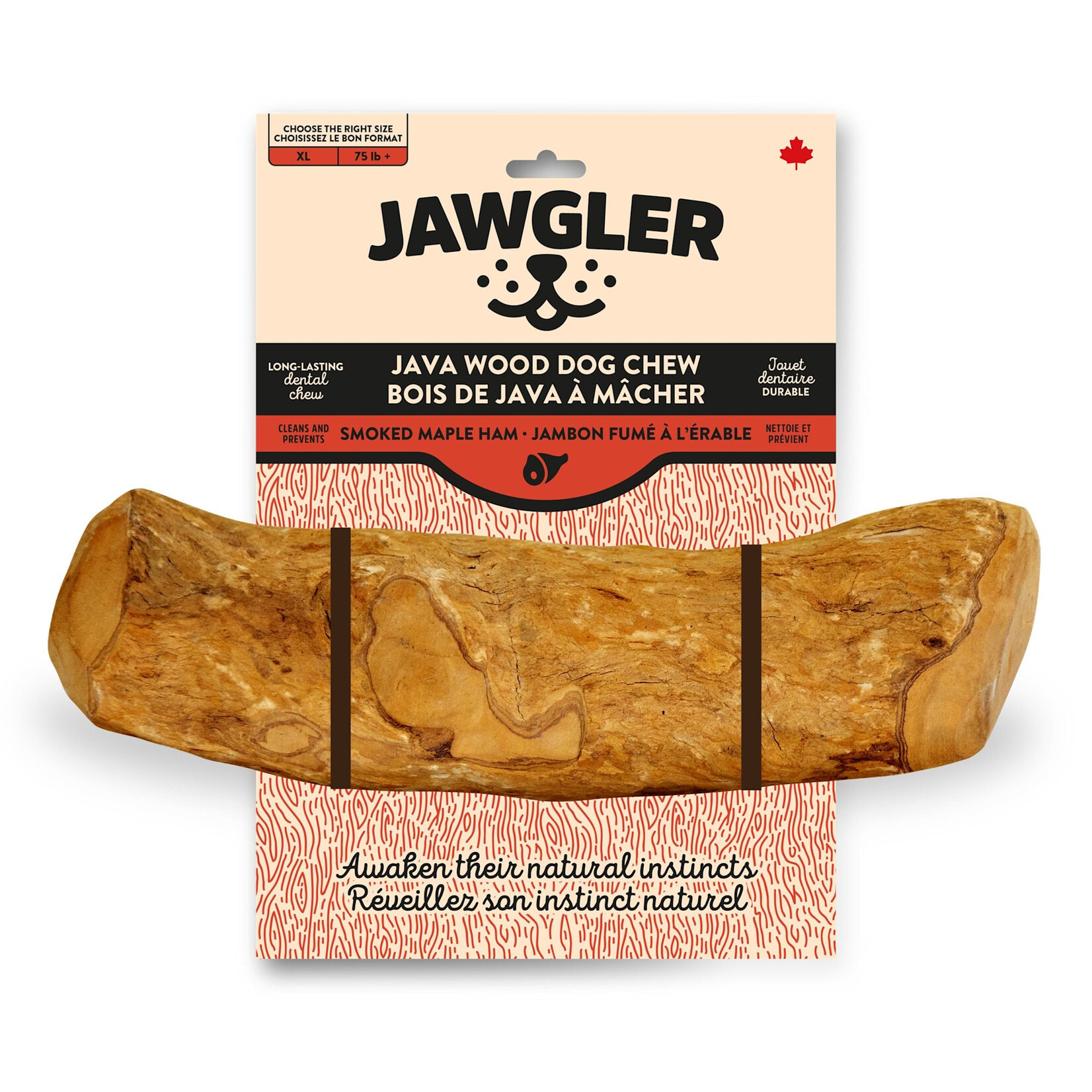 Jawgler Java Wood Dog Chew