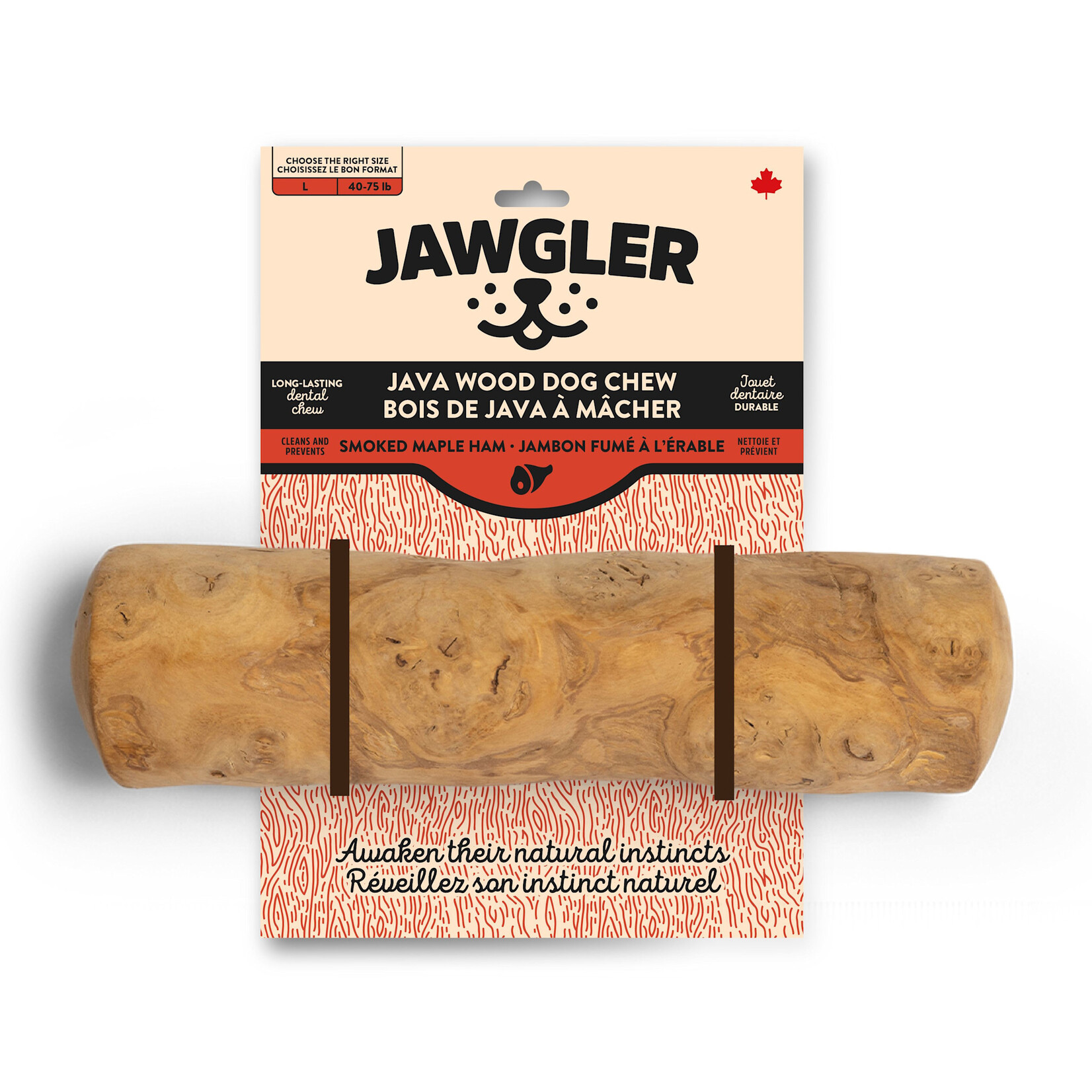 Jawgler Java Wood Dog Chew