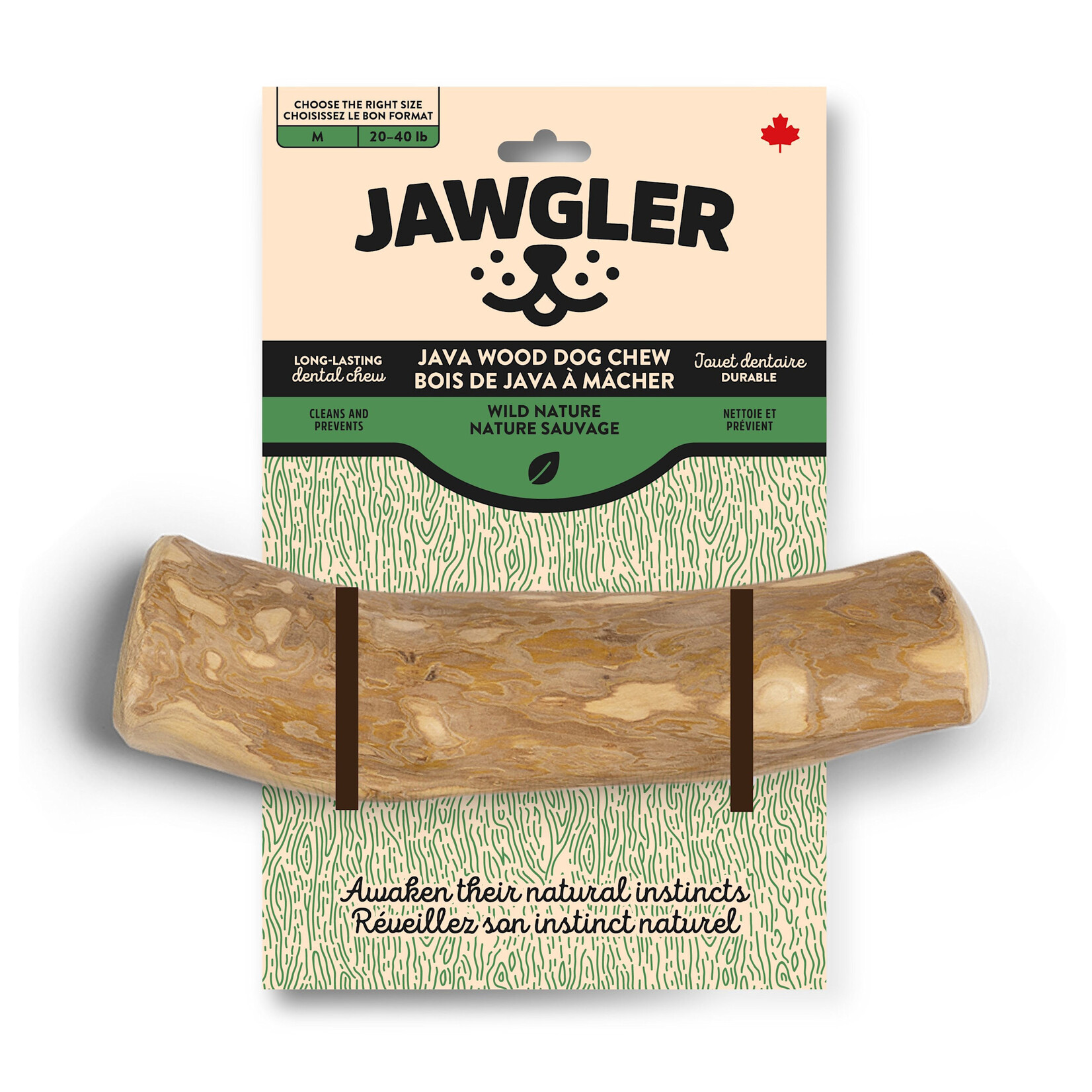 Jawgler Java Wood Dog Chew