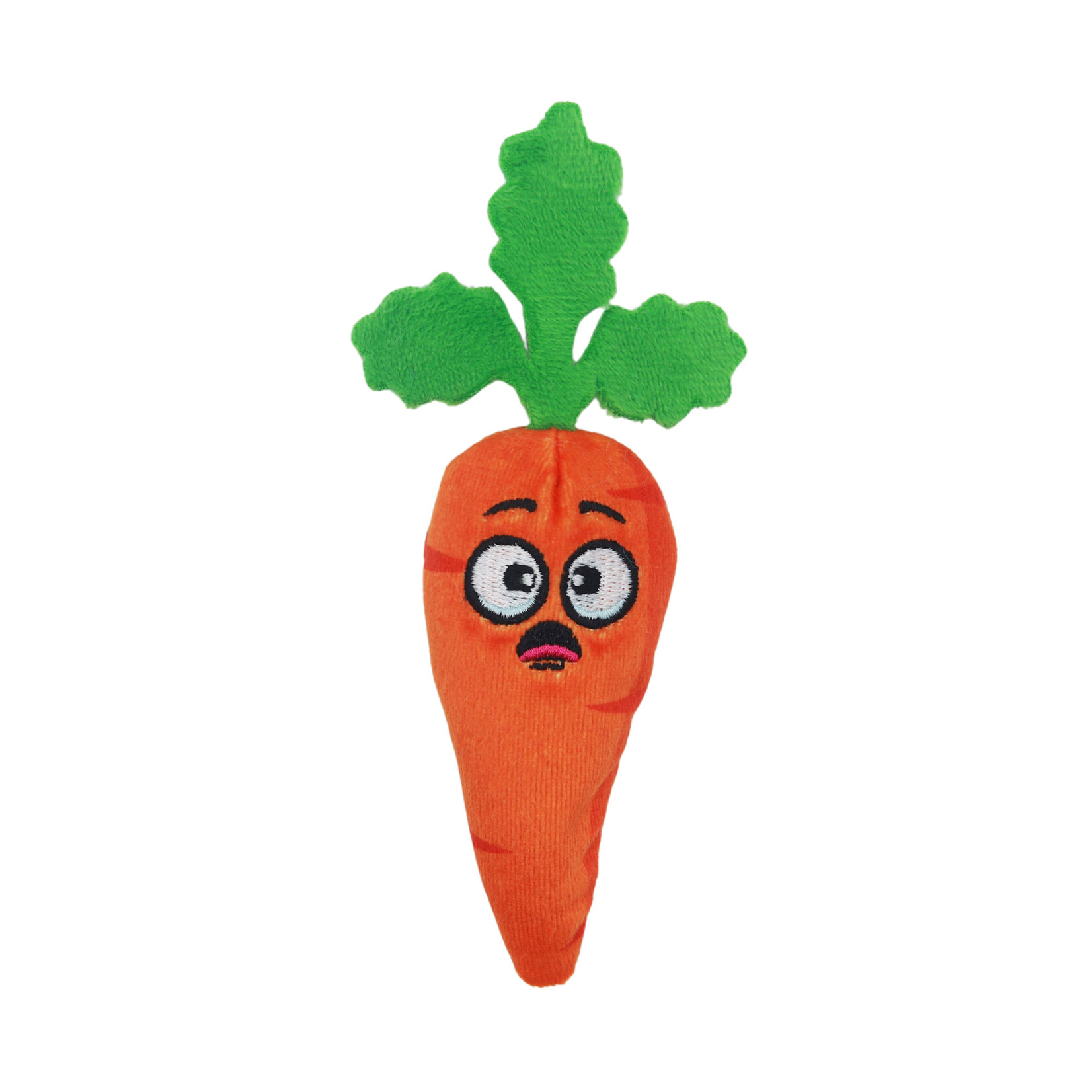 BUD'z Bud'z Fabric Carrot Catnip Filled Cat Toy - 6"