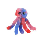 BUD'z Bud'z Fabric Octopus Catnip Filled Cat Toy - 5", Blue & Red