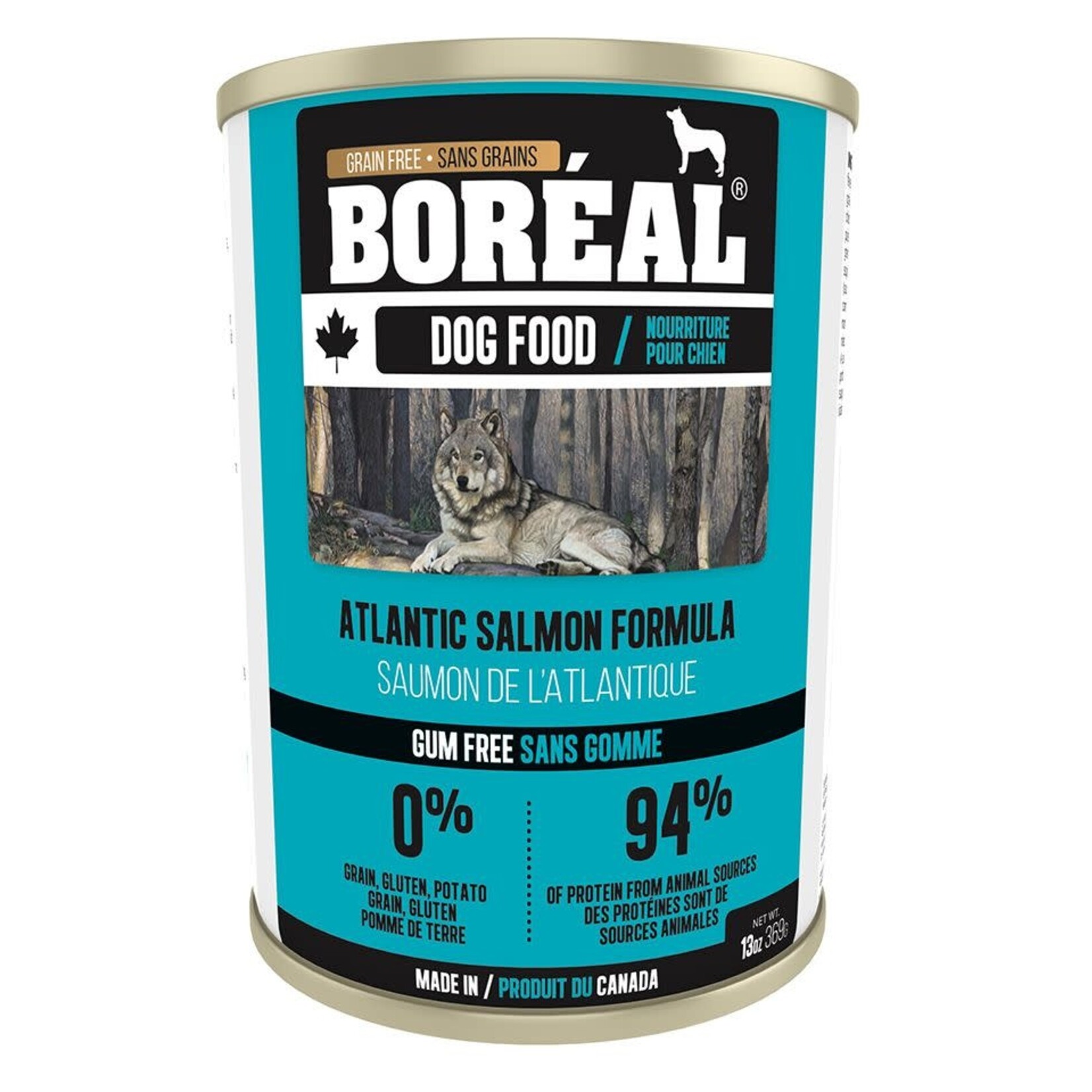 Boreal Boreal Canned Dog Food - Atlantic Salmon, 369g