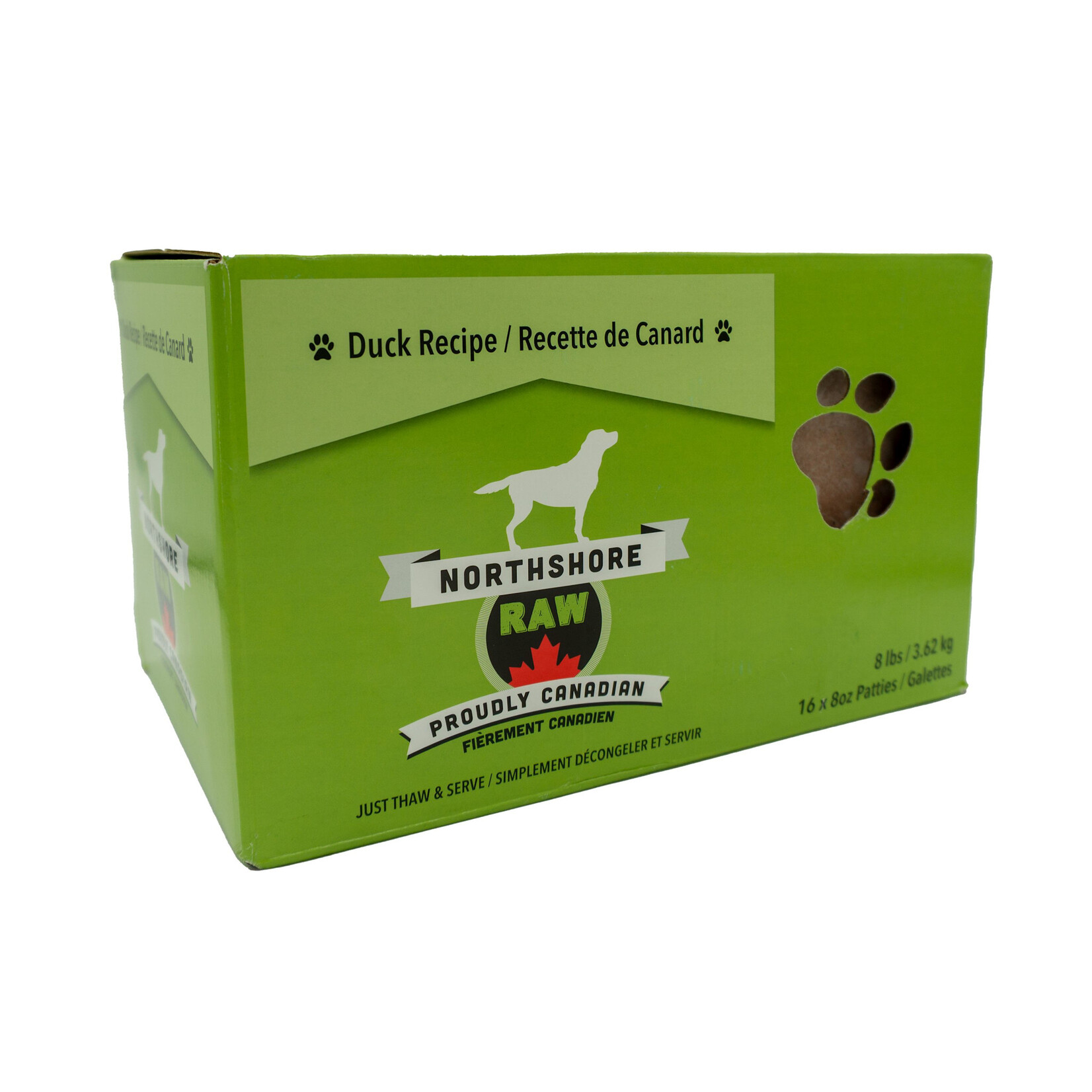 Northshore NS Frozen Raw Dog Food Patties