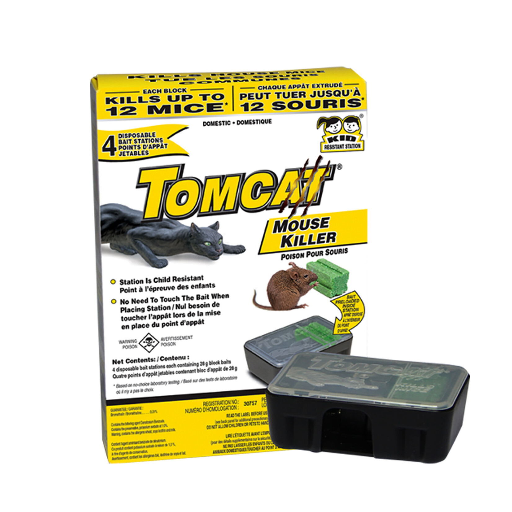 Motomco Tomcat Mouse Killer Bait Station