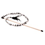 BUD'z Cat Toy Swing Stick - Zebra, 49"