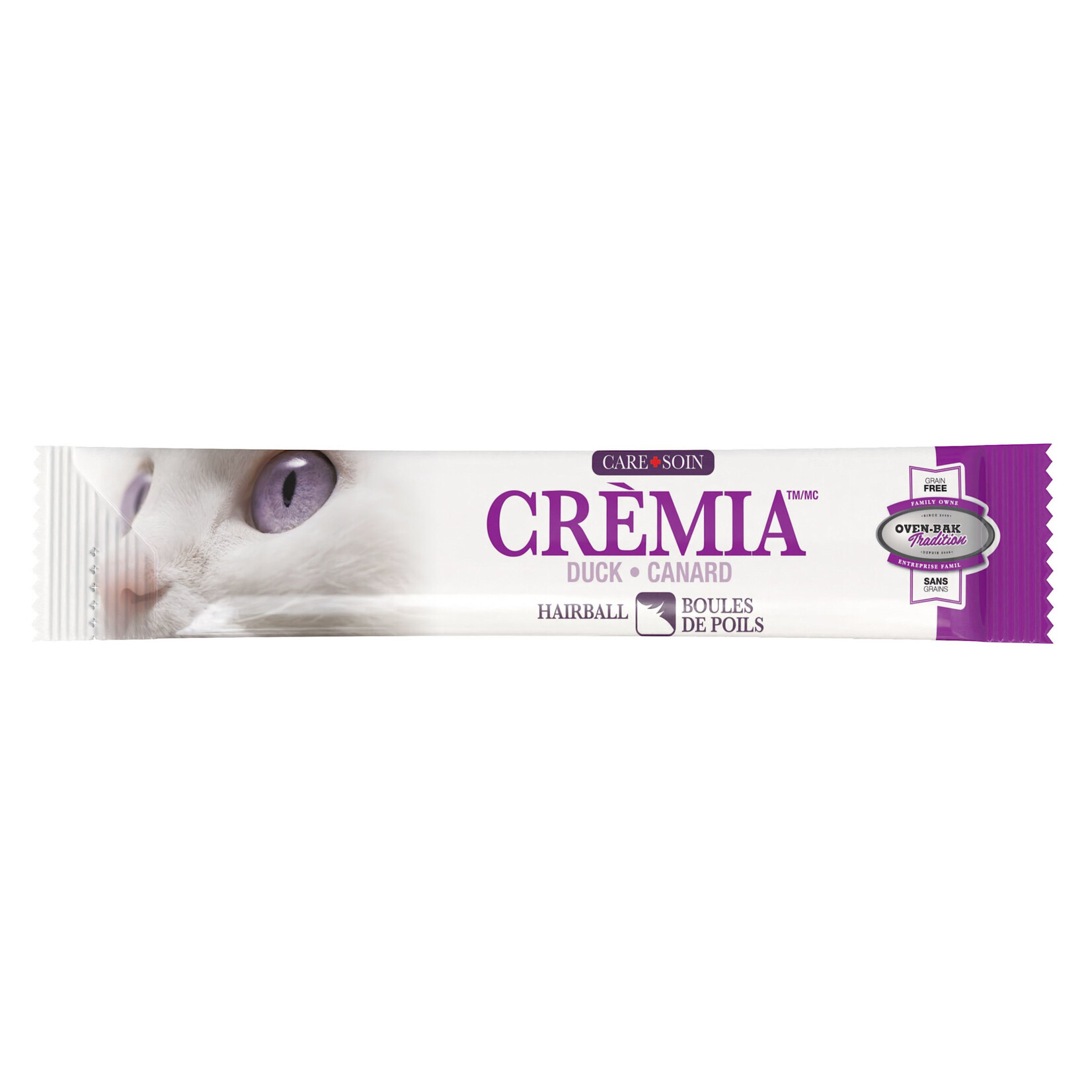 Oven-Baked Tradition OBT Care Line Cremia Lickable Grain Free Treats For Cats