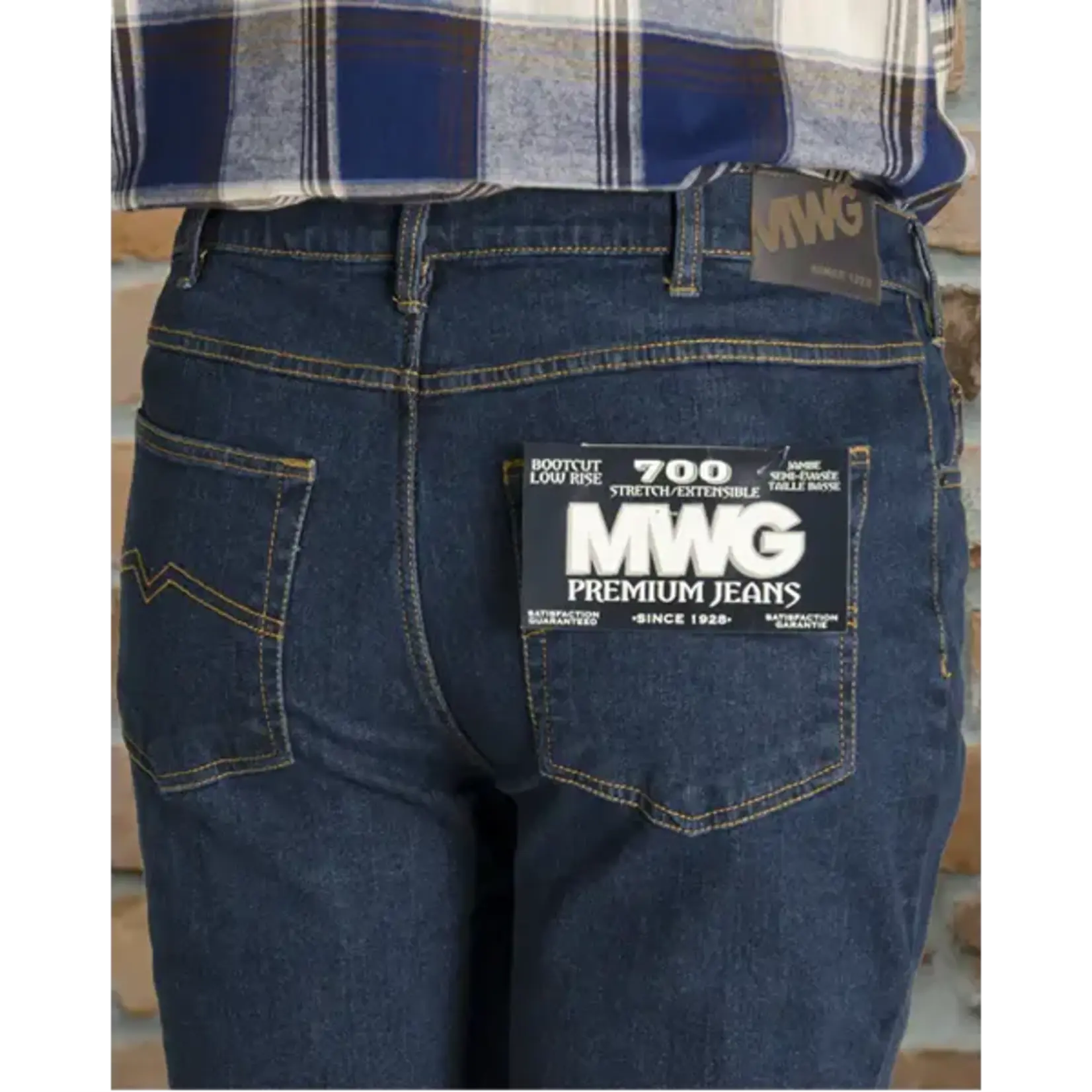 MWG Men's Premium Stretch Boot Cut Jeans