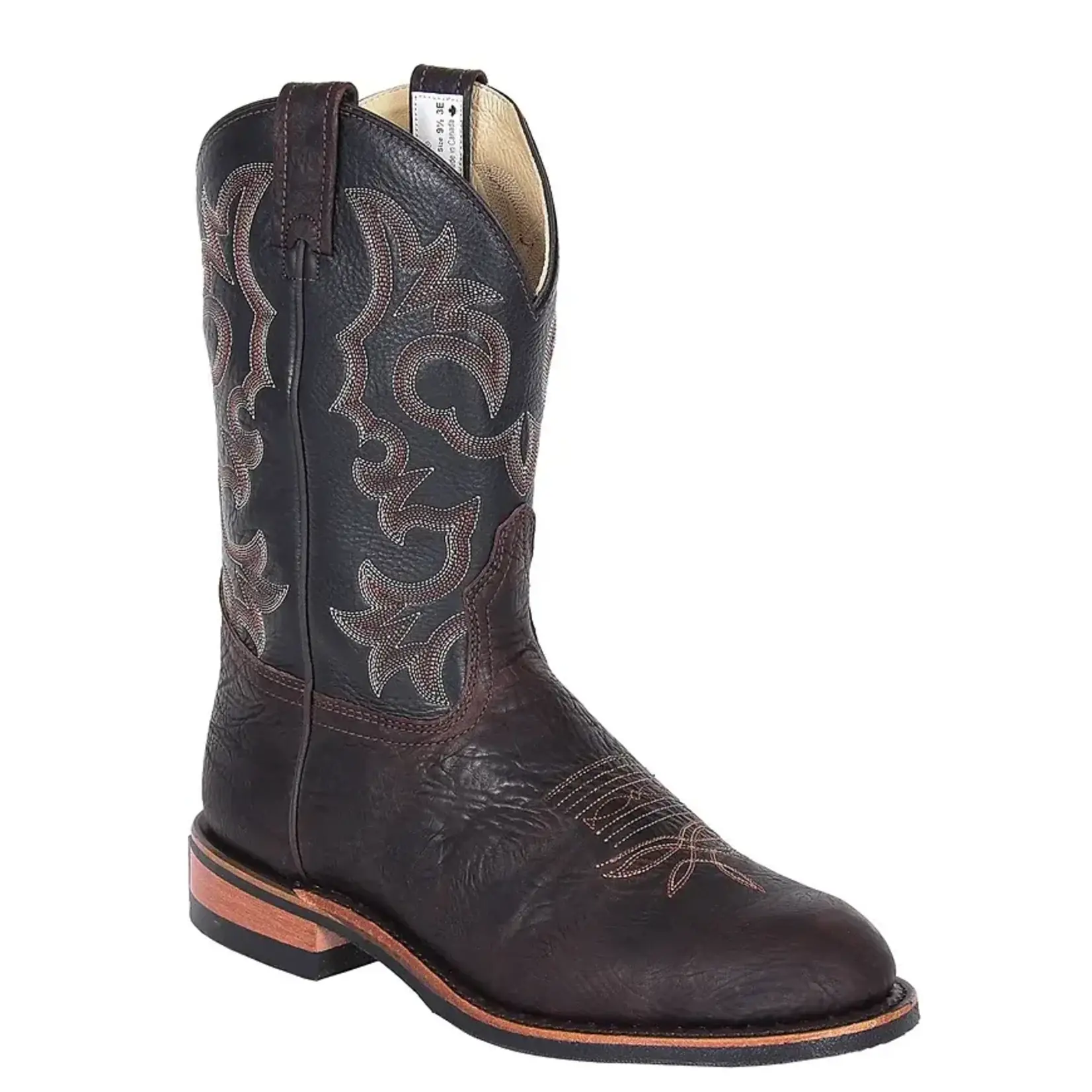 Canada West Boots 8579 Men's Brahma Ropers With Fine Rib Outsoles