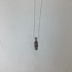 Positive Process Jewelry Silver Feather Necklace