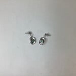 Positive Process Jewelry Silver with Turquoise Bead Cowboy Hat Earrings