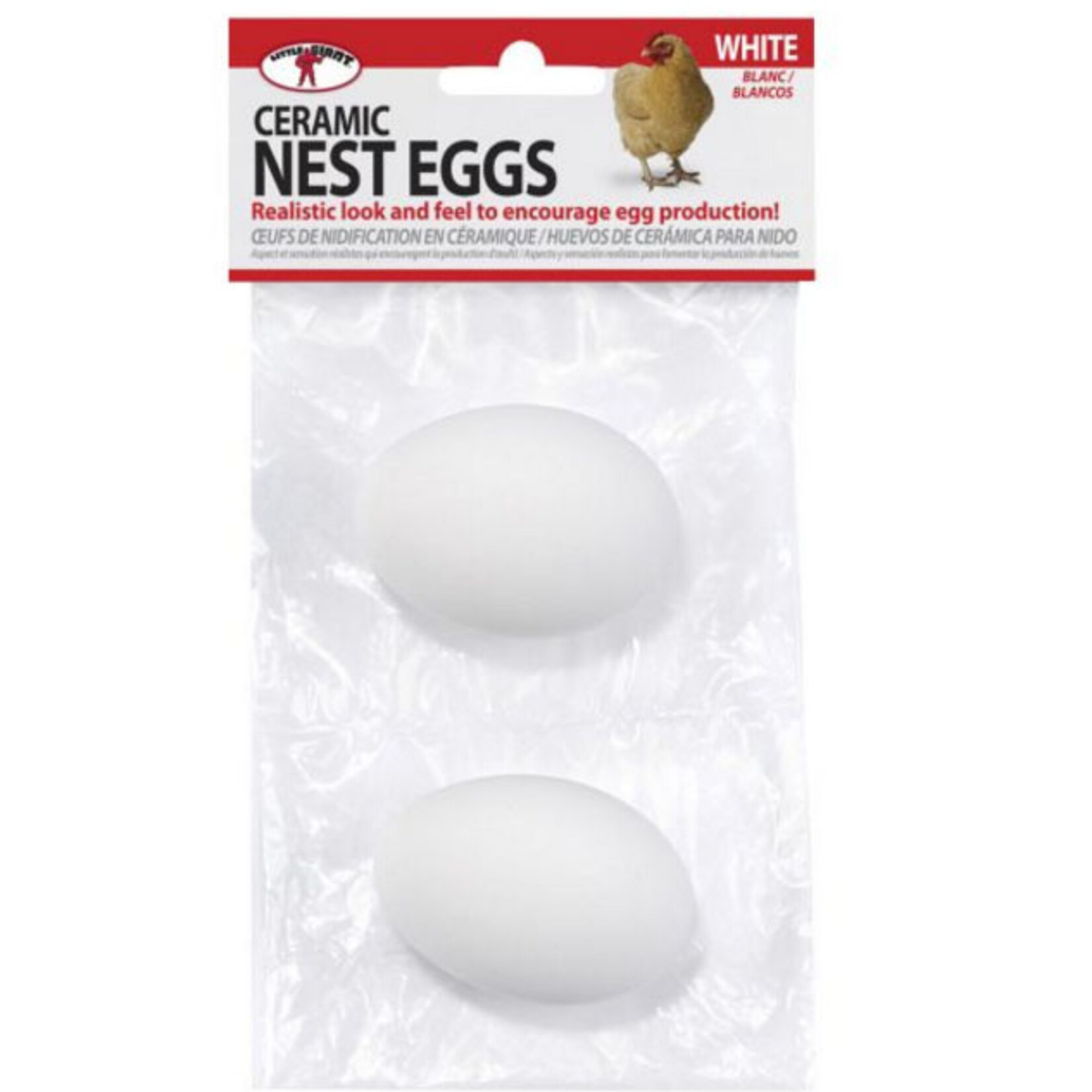 Little Giant Ceramic Poultry Nest Eggs
