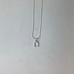 Positive Process Jewelry Silver Horseshoe Necklace