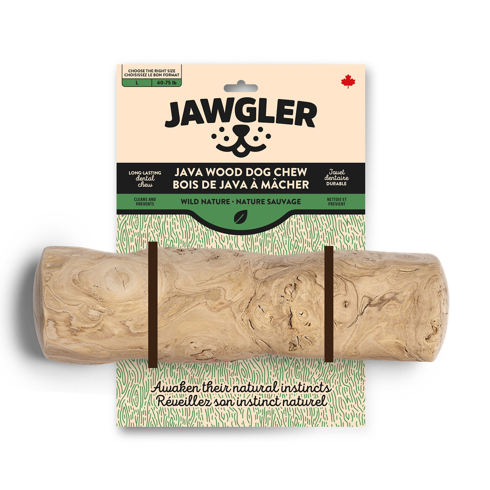 Jawgler Java Wood Dog Chew