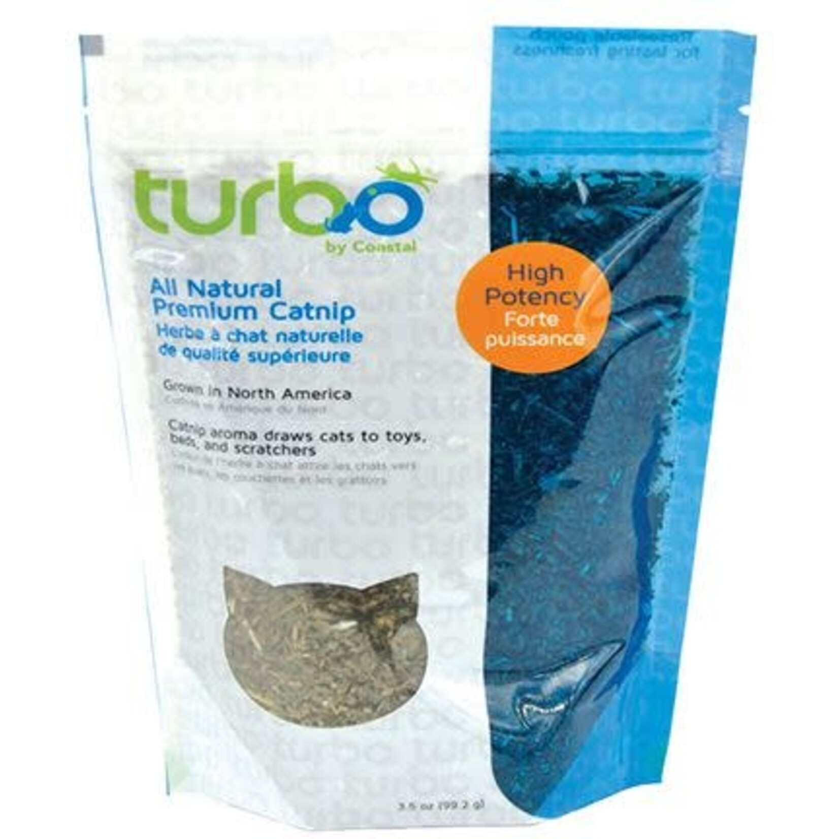 Coastal Turbo Bulk Catnip, Resealable Bag - 99.2g (3.5oz)