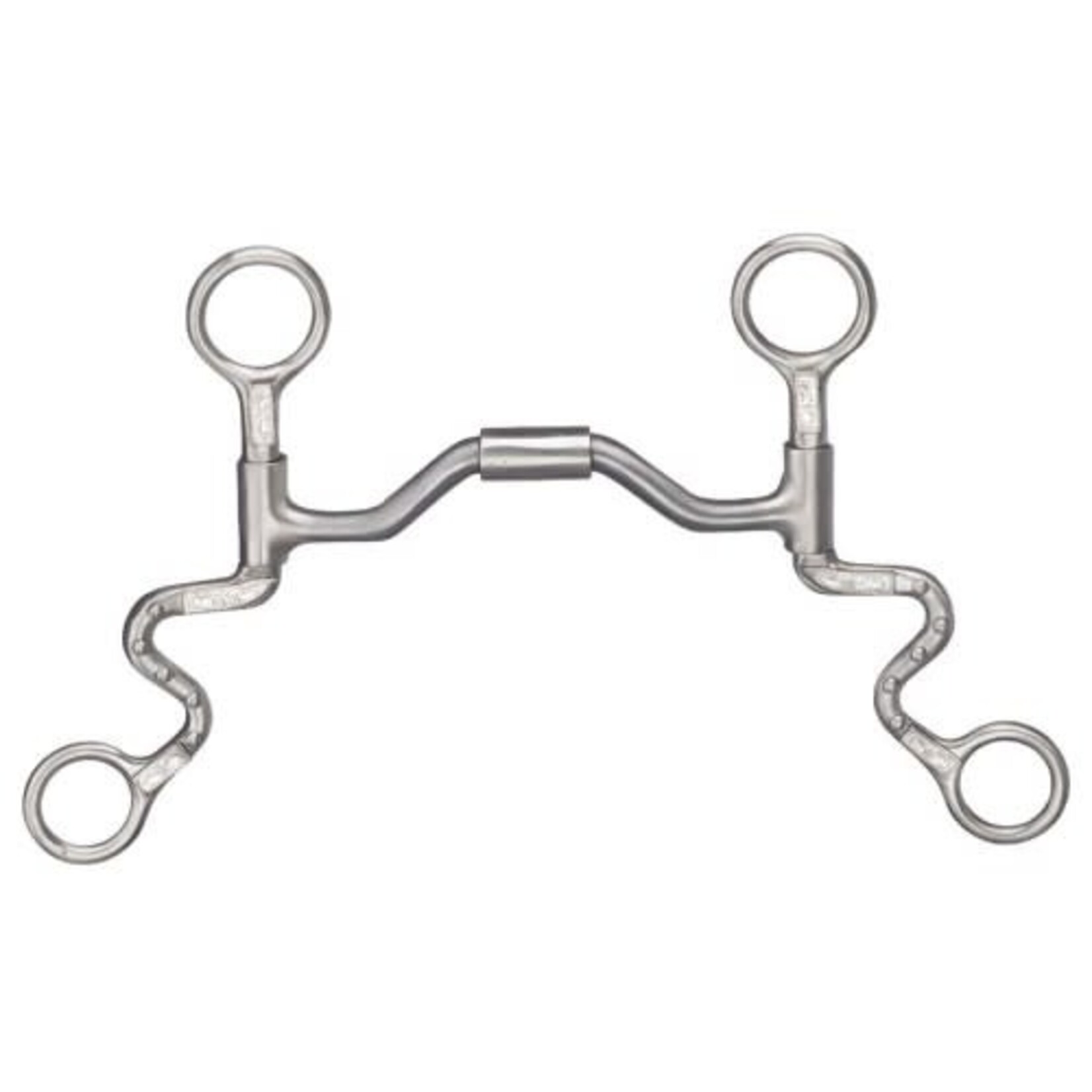 Francois Gauthier FG Brushed Stainless Steel Low Port Hinged Bit - 5"