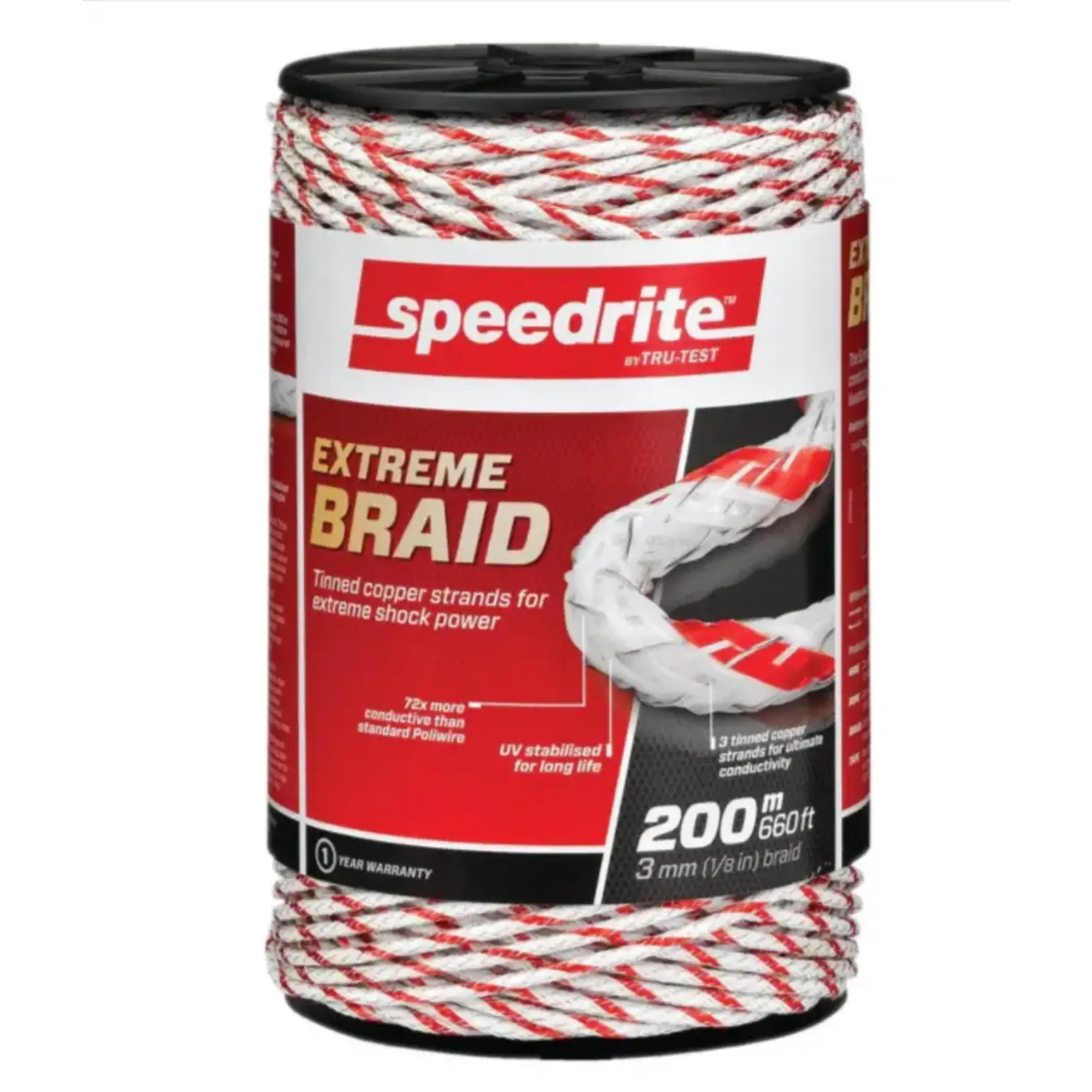Speedrite Speedrite Extreme Braid - 200M/660FT, 3MM/1/8 IN