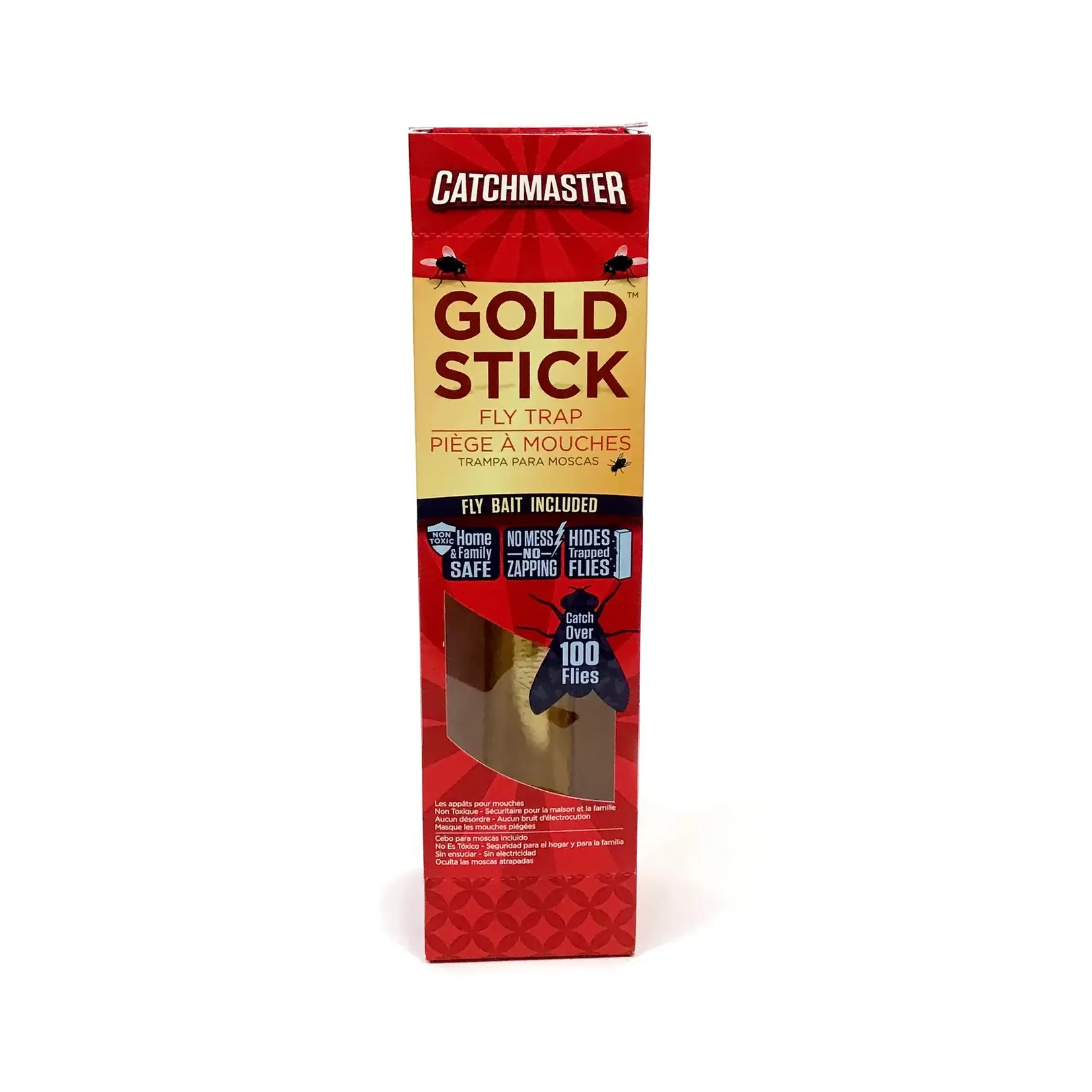 Catchmaster Gold Stick Fly Trap with Bait