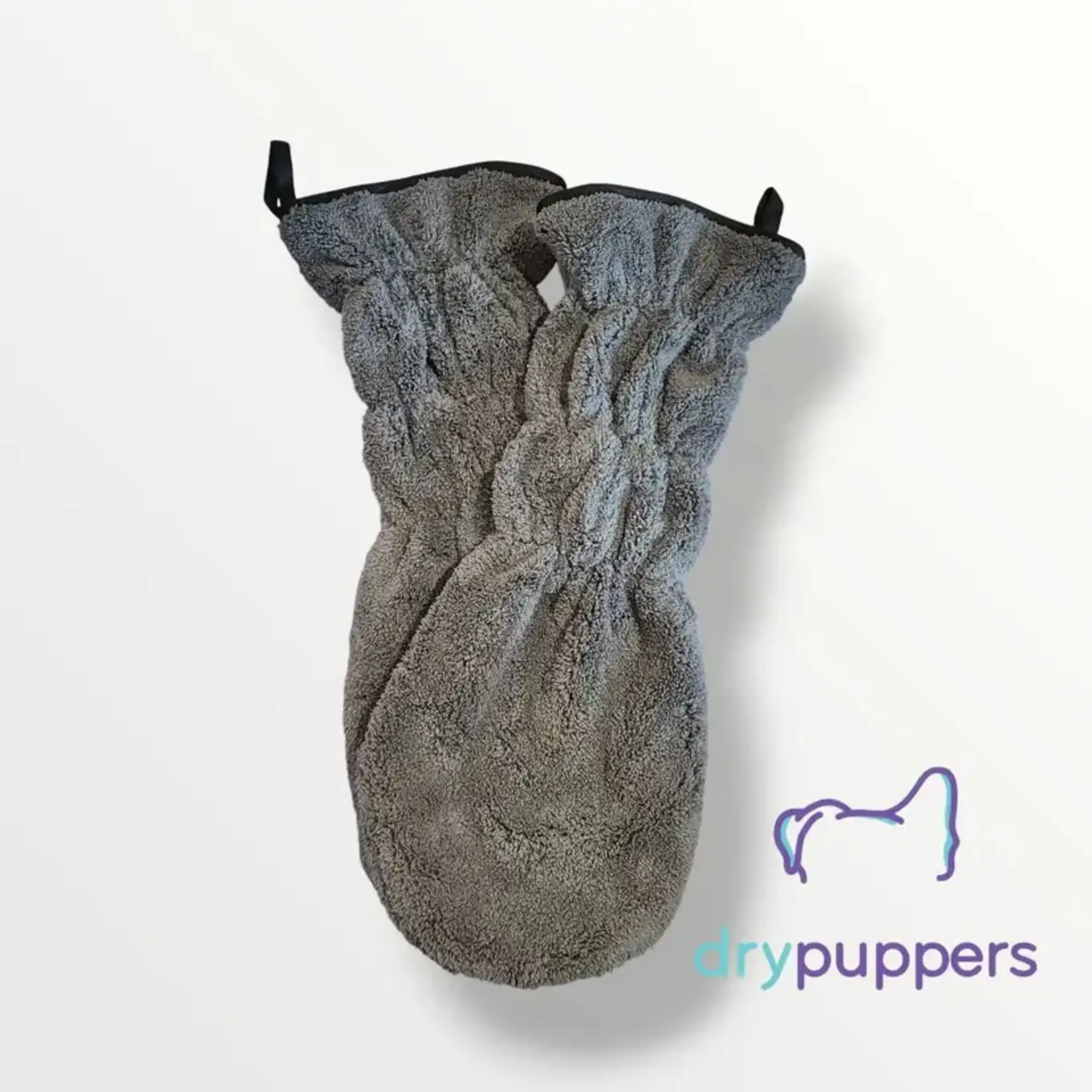 Dry Puppers Ultra Absorbent Coral Fleece Dog Drying Mitt