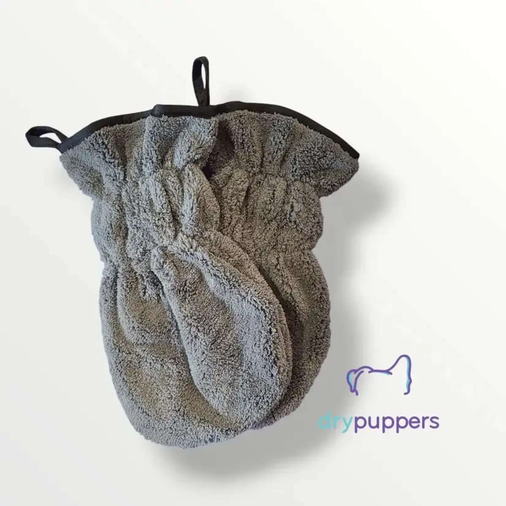 Dry Puppers Ultra Absorbent Coral Fleece Dog Drying Mitt