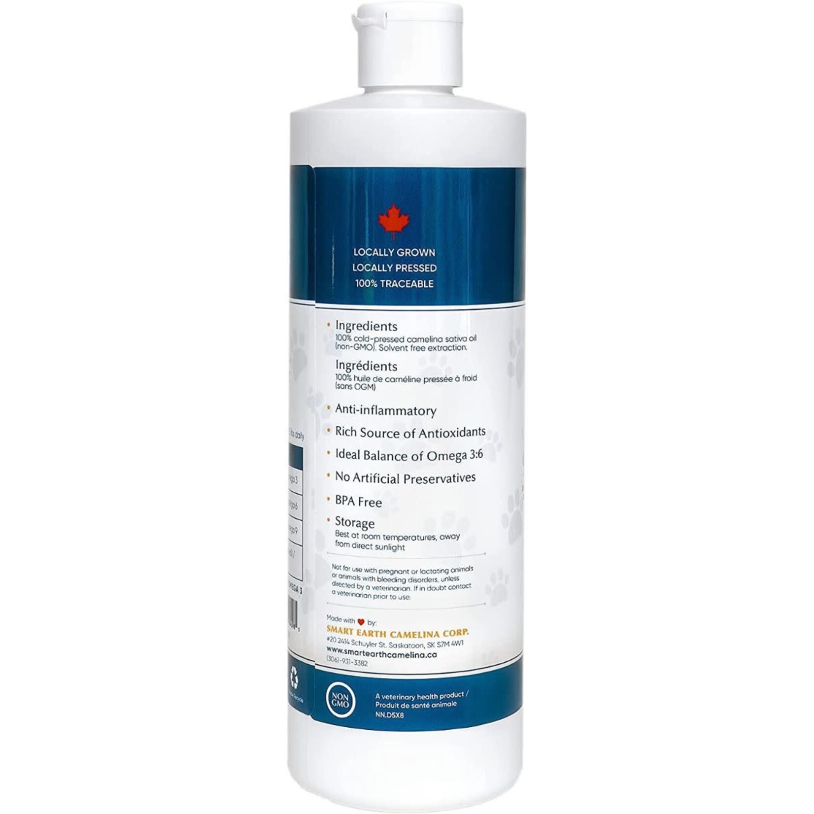 Smart Earth Camelina Oil For Dogs - 473ml/16 fl oz