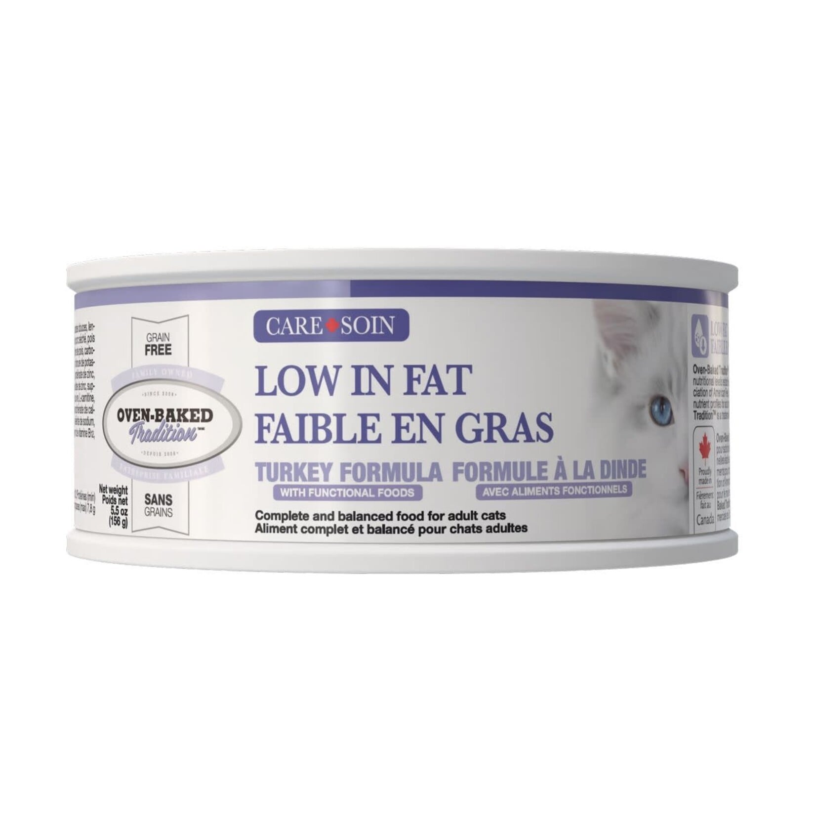 Oven-Baked Tradition OBT Grain Free Care Line Pate For Cats