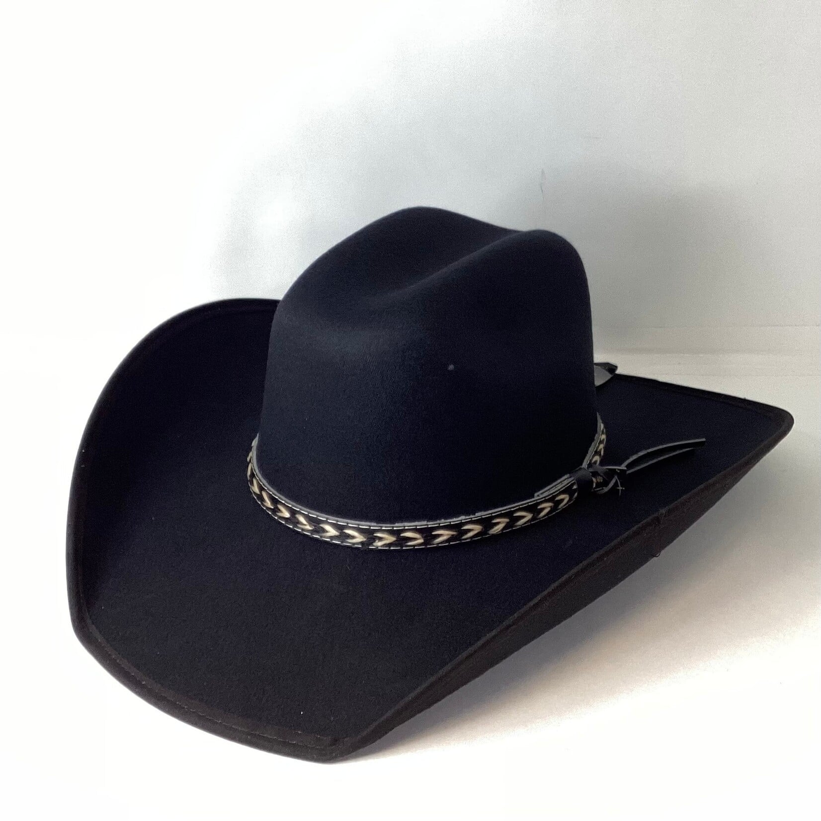 Modestone Adult Faux Felt Cowboy Hat