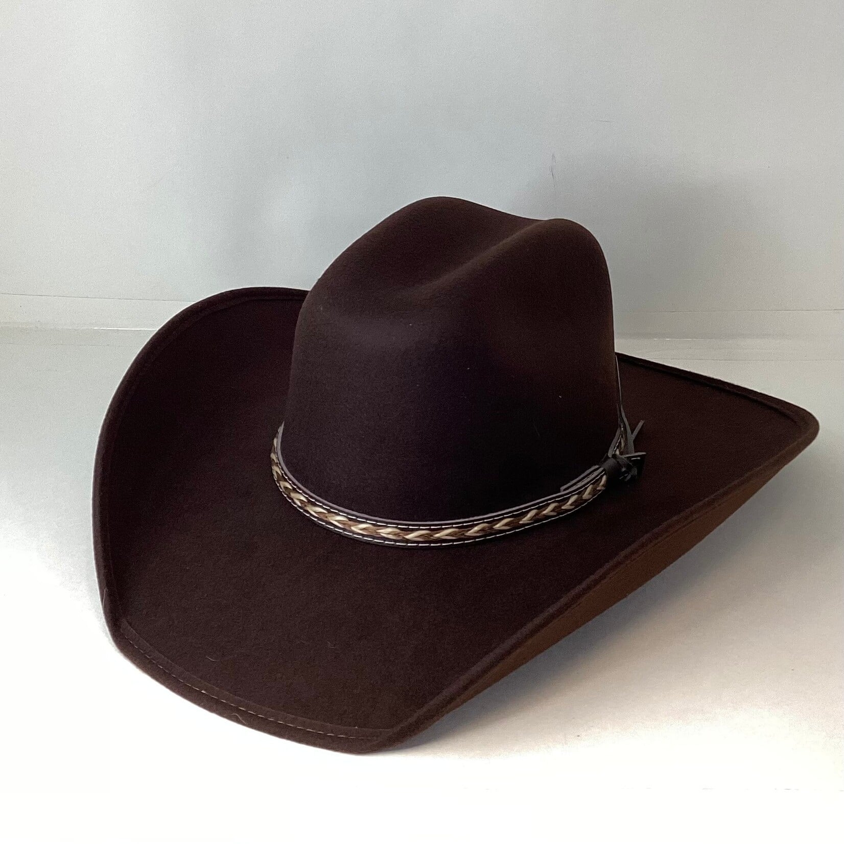 Modestone Adult Faux Felt Cowboy Hat