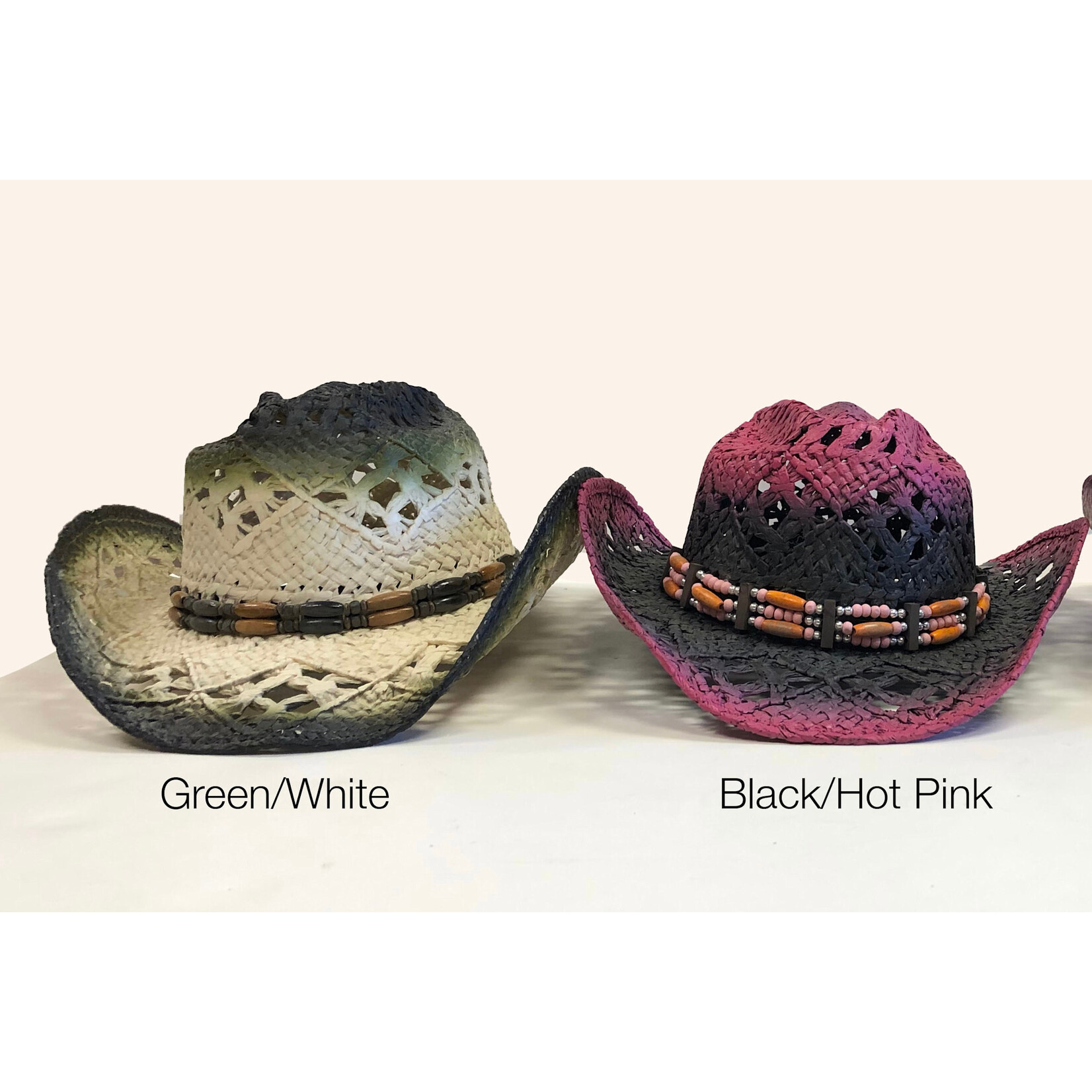 Modestone Straw Cowboy Hats