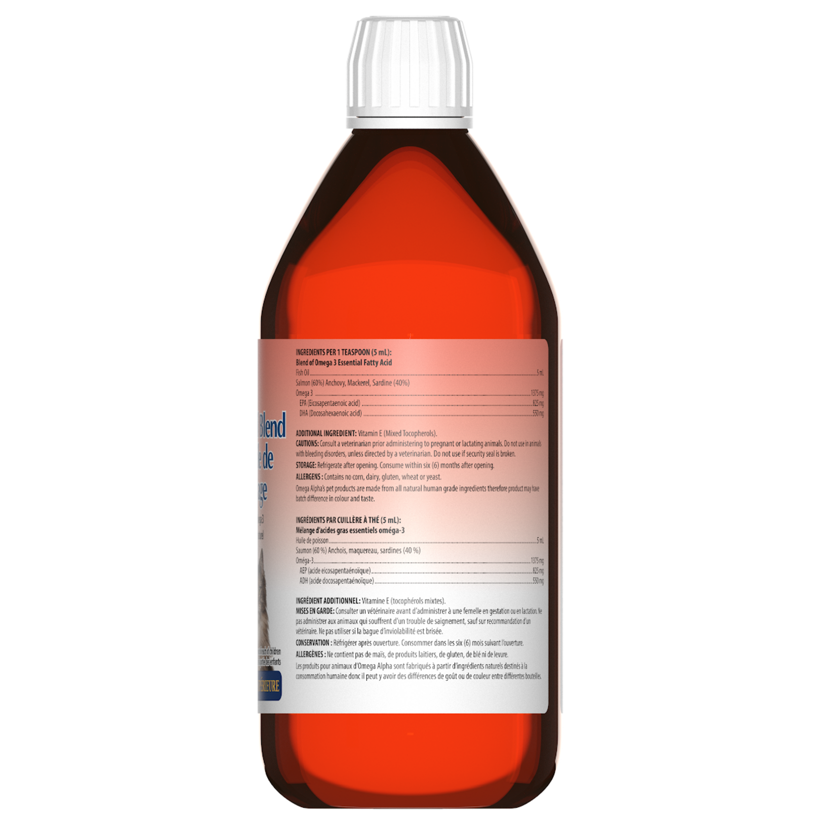 Omega Alpha Wild Salmon Oil Blend - 500ml