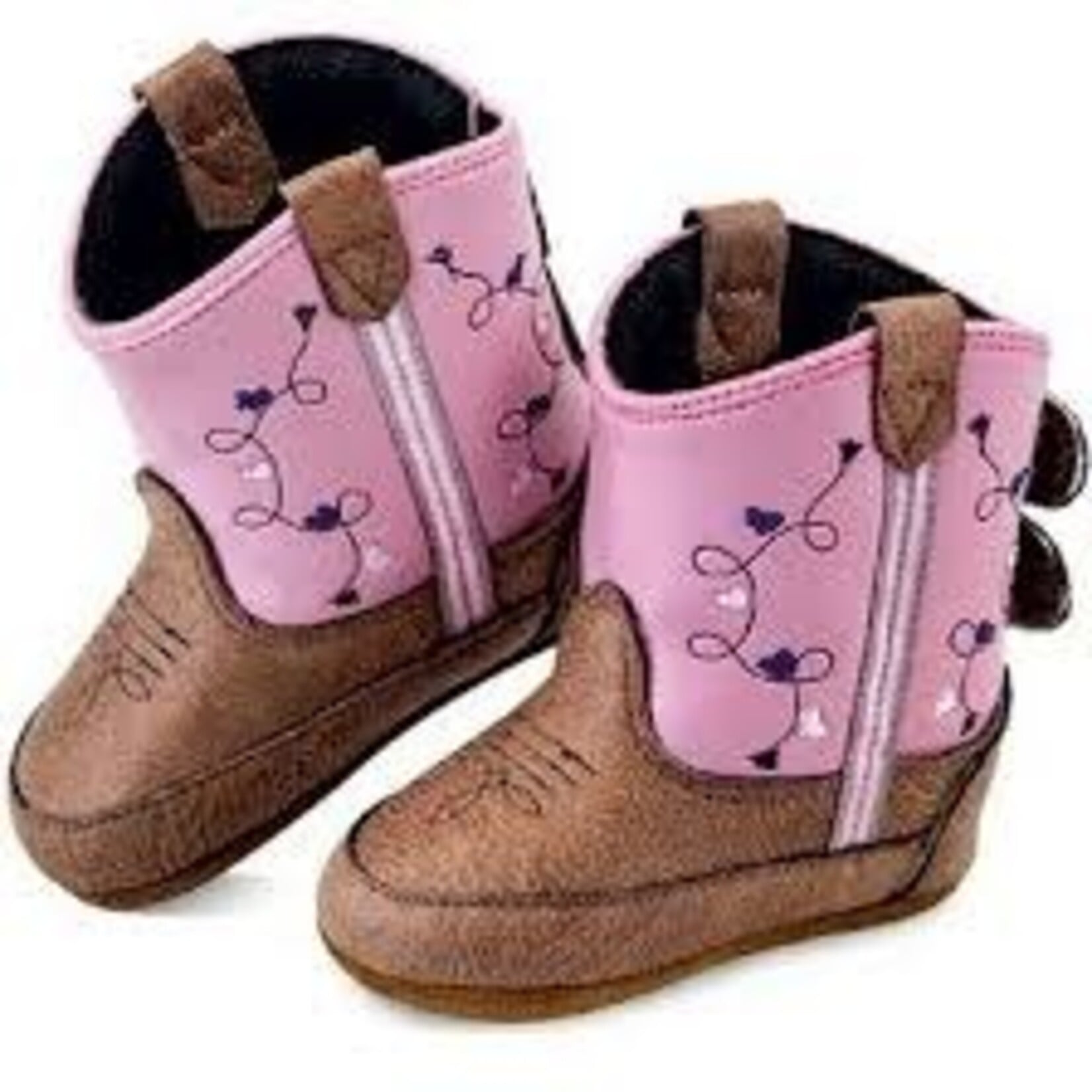 Old West Poppets Baby Boots