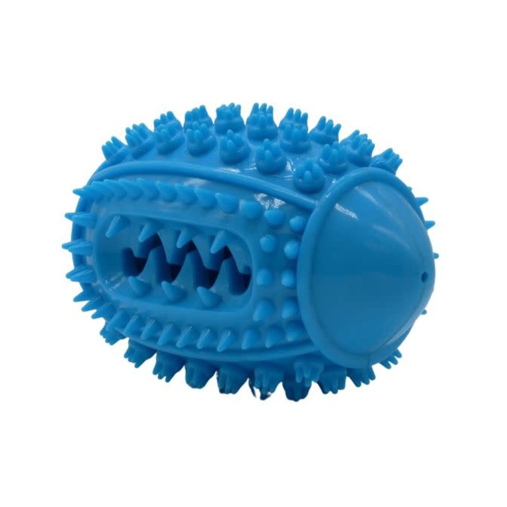 BUD'z Bud'z Spikey Rubber Football Dog Toy