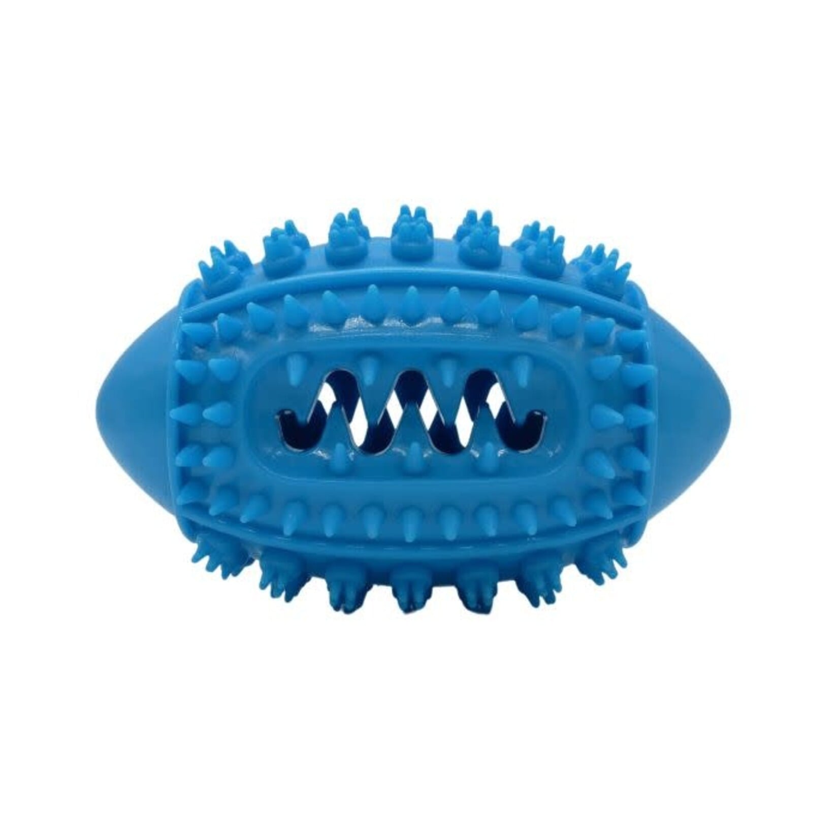 BUD'z Bud'z Spikey Rubber Football Dog Toy