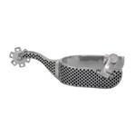 Metalab Black Rasp Spurs - 1-1/4" Wide Band