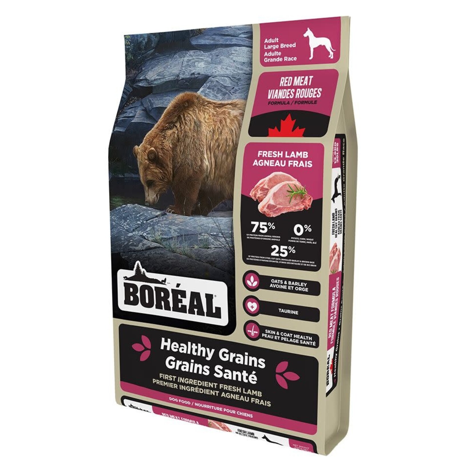 Boreal Boreal Healthy Grains Dry Dog Food 13.6kg (lbs) Red Meat (Large Breed)