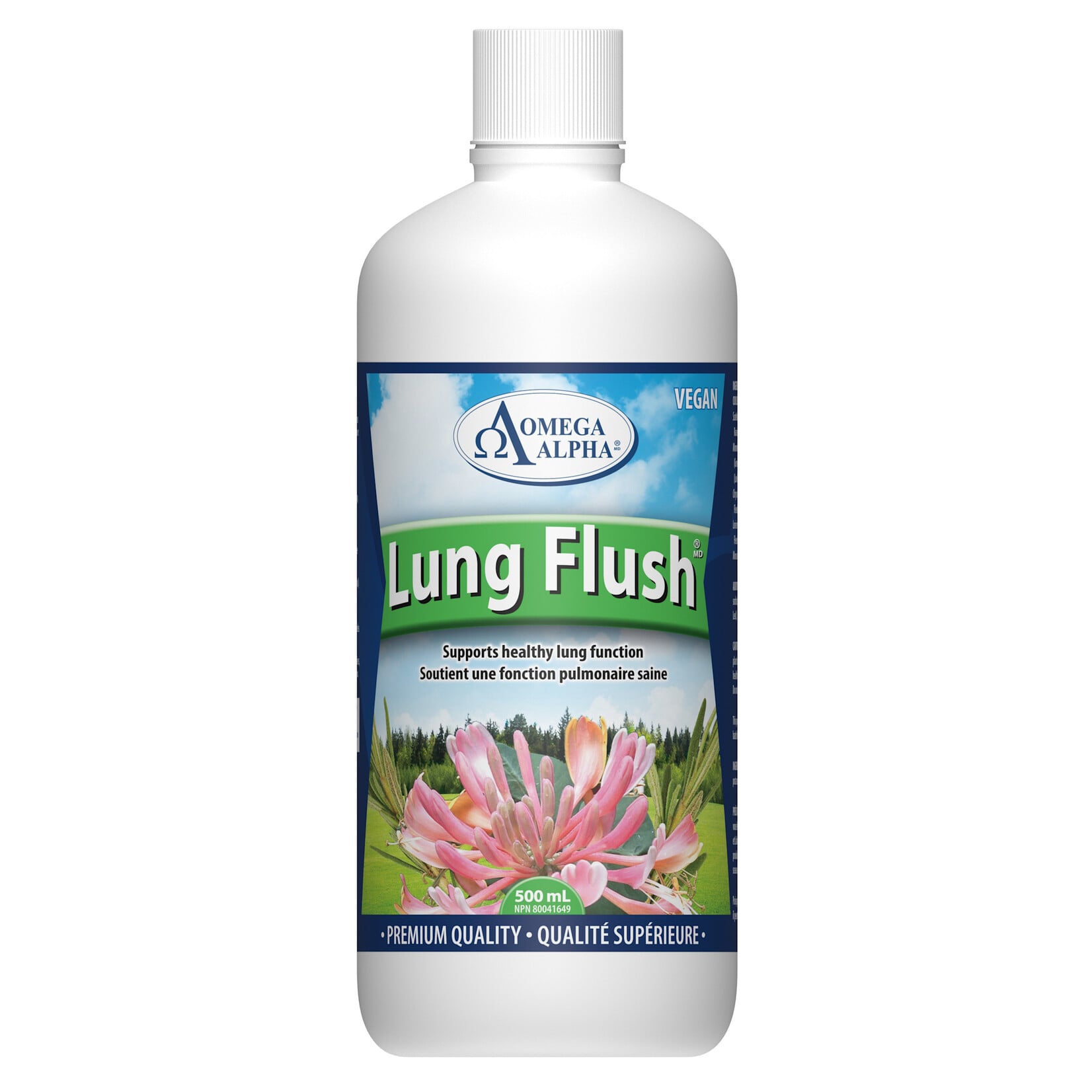 Omega Alpha Human Lung Flush 500ml